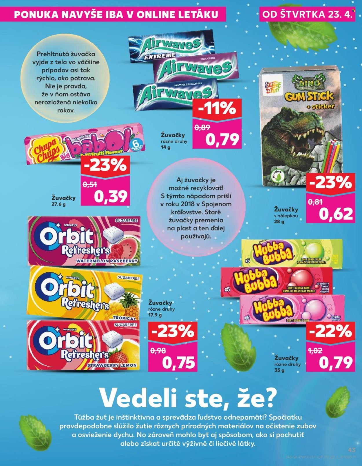 KAUFLAND leták - Od štvrtka 23.4.2026 (2026-04-23 - 2026-04-29) | 43