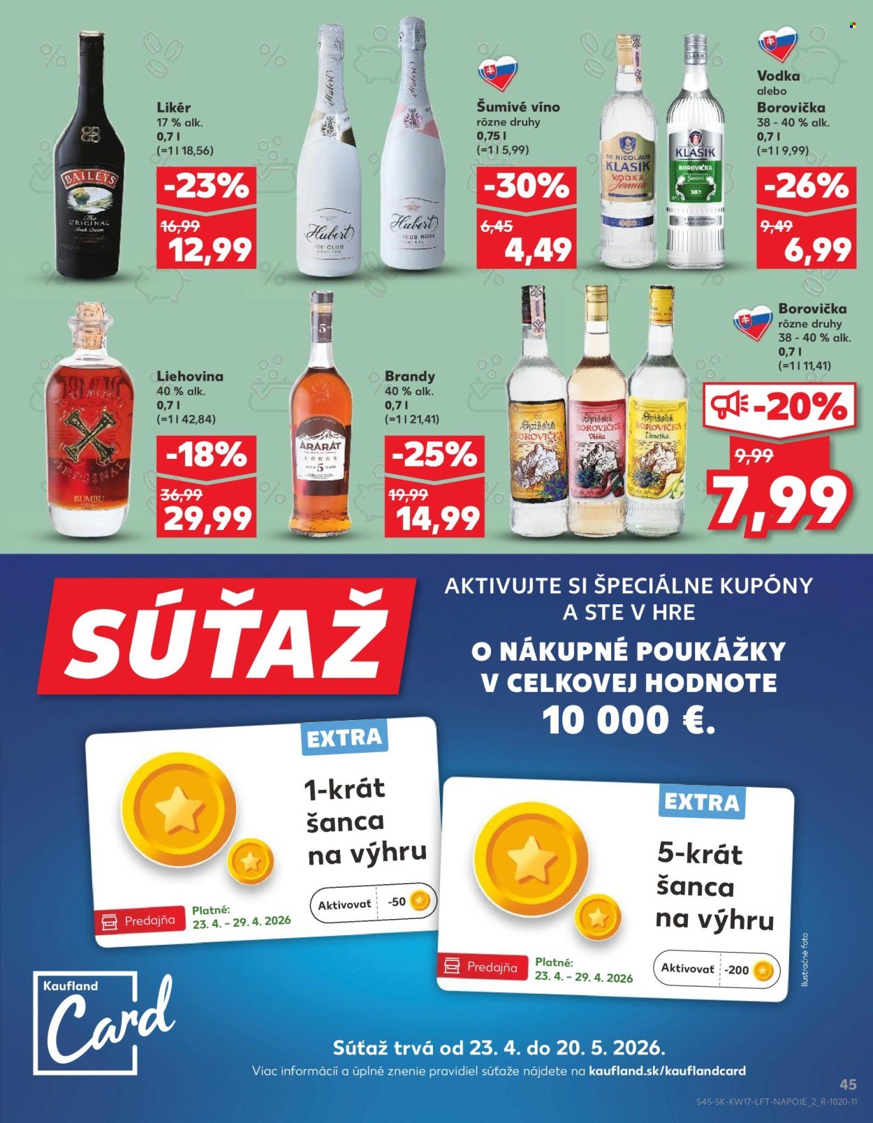 KAUFLAND leták - Od štvrtka 23.4.2026 (2026-04-23 - 2026-04-29) | 45