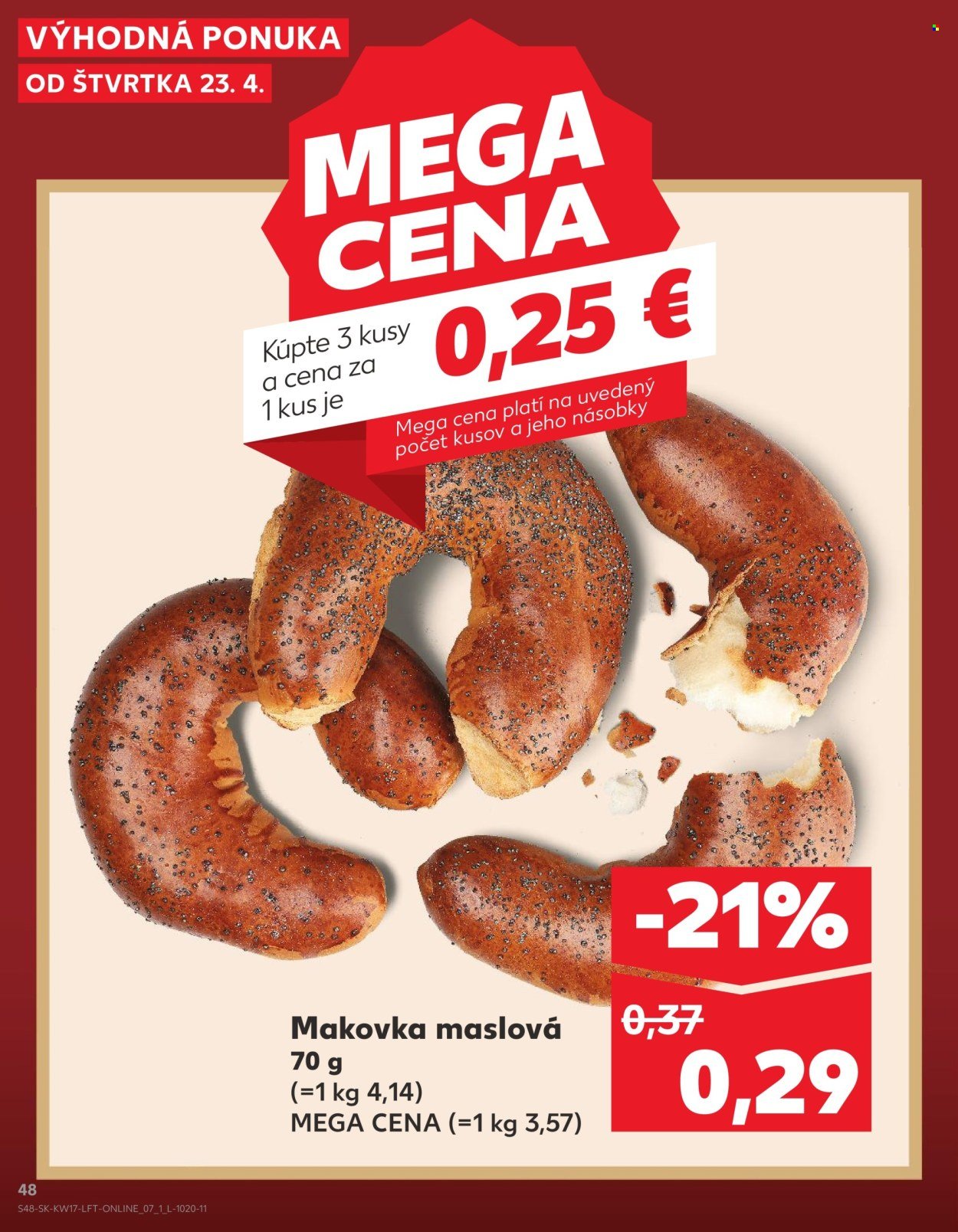 KAUFLAND leták - Od štvrtka 23.4.2026 (2026-04-23 - 2026-04-29) | 48