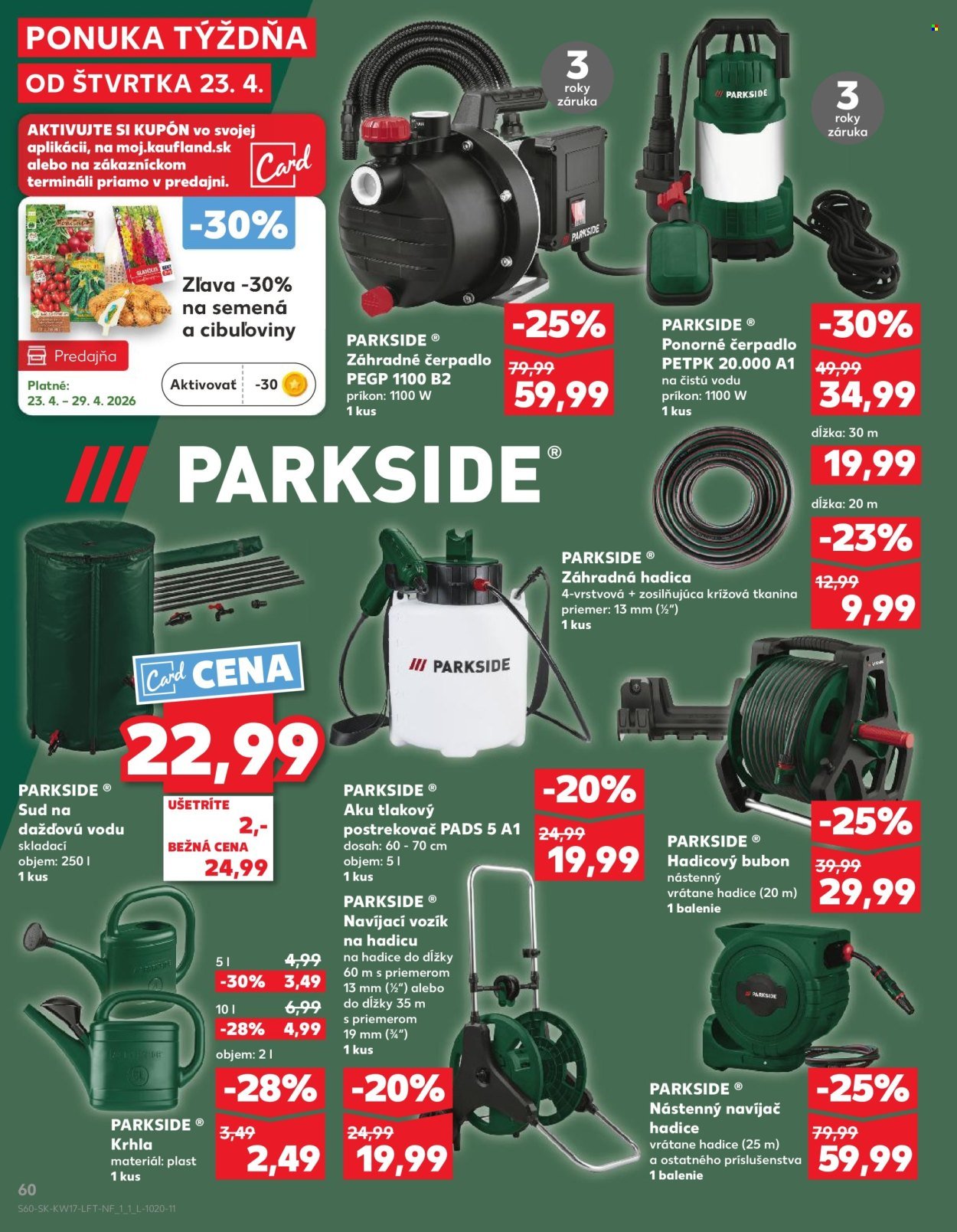 KAUFLAND leták - Od štvrtka 23.4.2026 (2026-04-23 - 2026-04-29) | 60