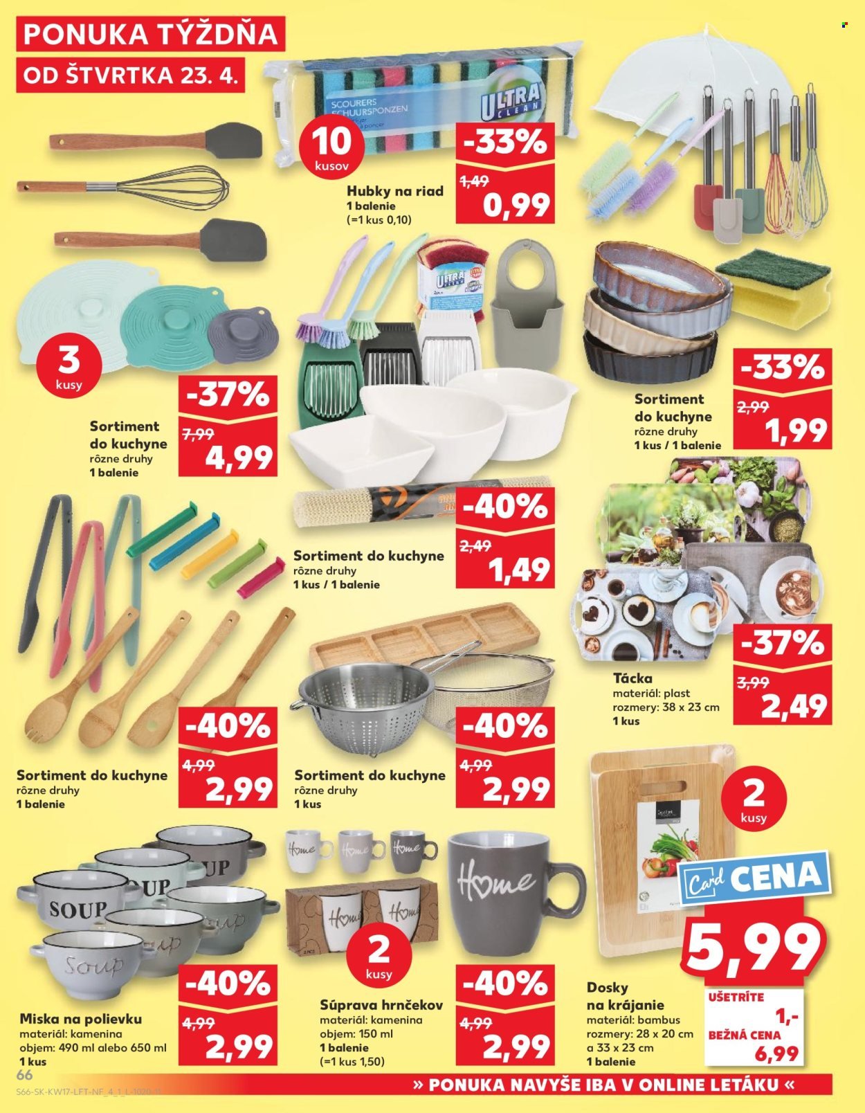 KAUFLAND leták - Od štvrtka 23.4.2026 (2026-04-23 - 2026-04-29) | 66