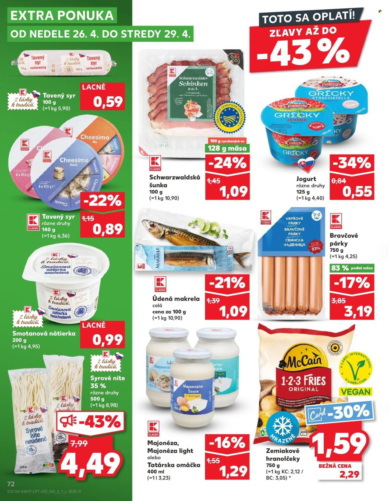 KAUFLAND leták - Od štvrtka 23.4.2026 (2026-04-23 - 2026-04-29) | 72