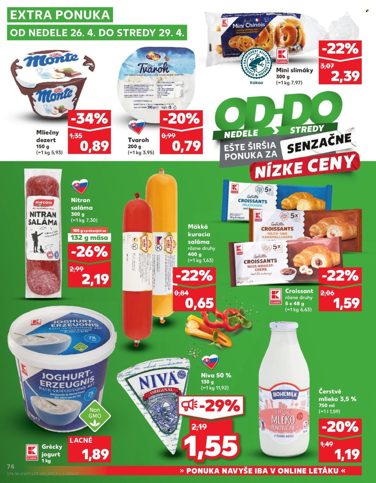 KAUFLAND leták - Od štvrtka 23.4.2026 (2026-04-23 - 2026-04-29) | 74