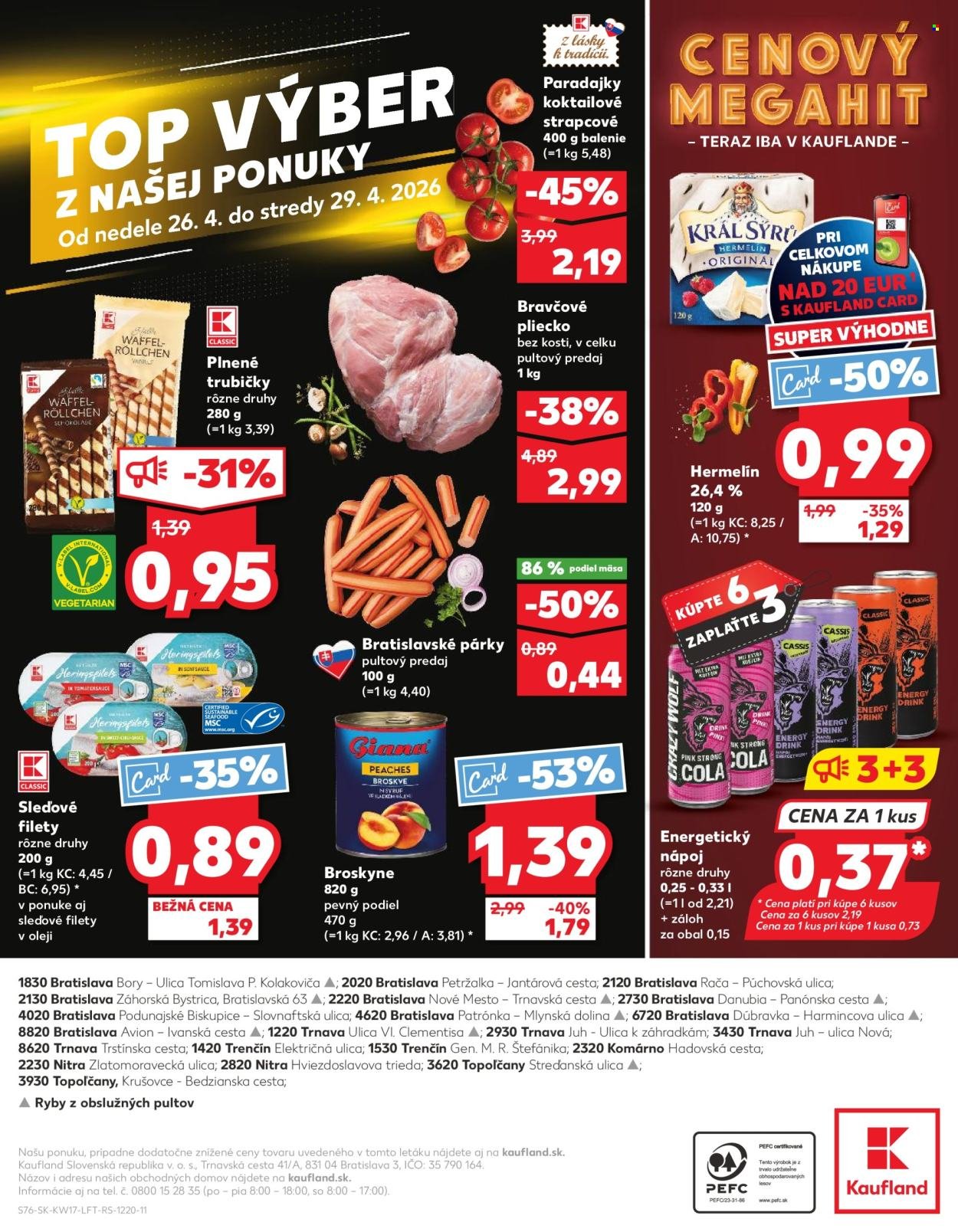 KAUFLAND leták - Od štvrtka 23.4.2026 (2026-04-23 - 2026-04-29) | 76