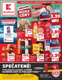 KAUFLAND leták - Od štvrtka 23.4.2026 (2026-04-23 - 2026-04-29)