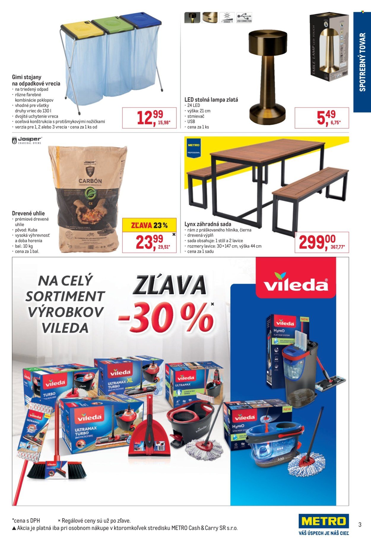 METRO leták - Spotrebný tovar (2026-02-11 - 2026-02-24) | 3