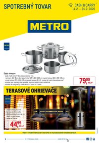 METRO leták - Spotrebný tovar (2026-02-11 - 2026-02-24)
