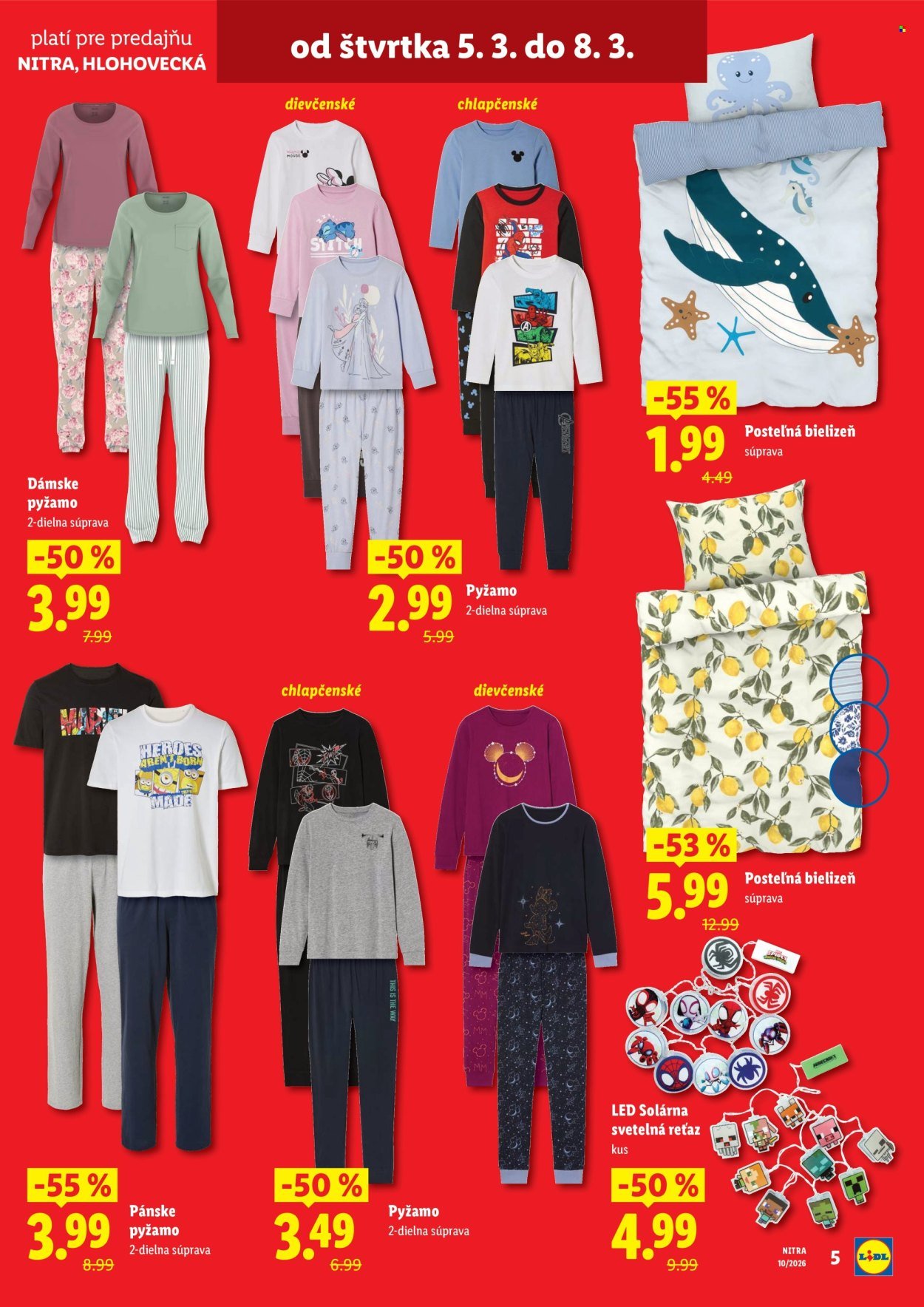 LIDL leták - Nová predajňa v Nitre (2026-03-05 - 2026-03-08) | 5