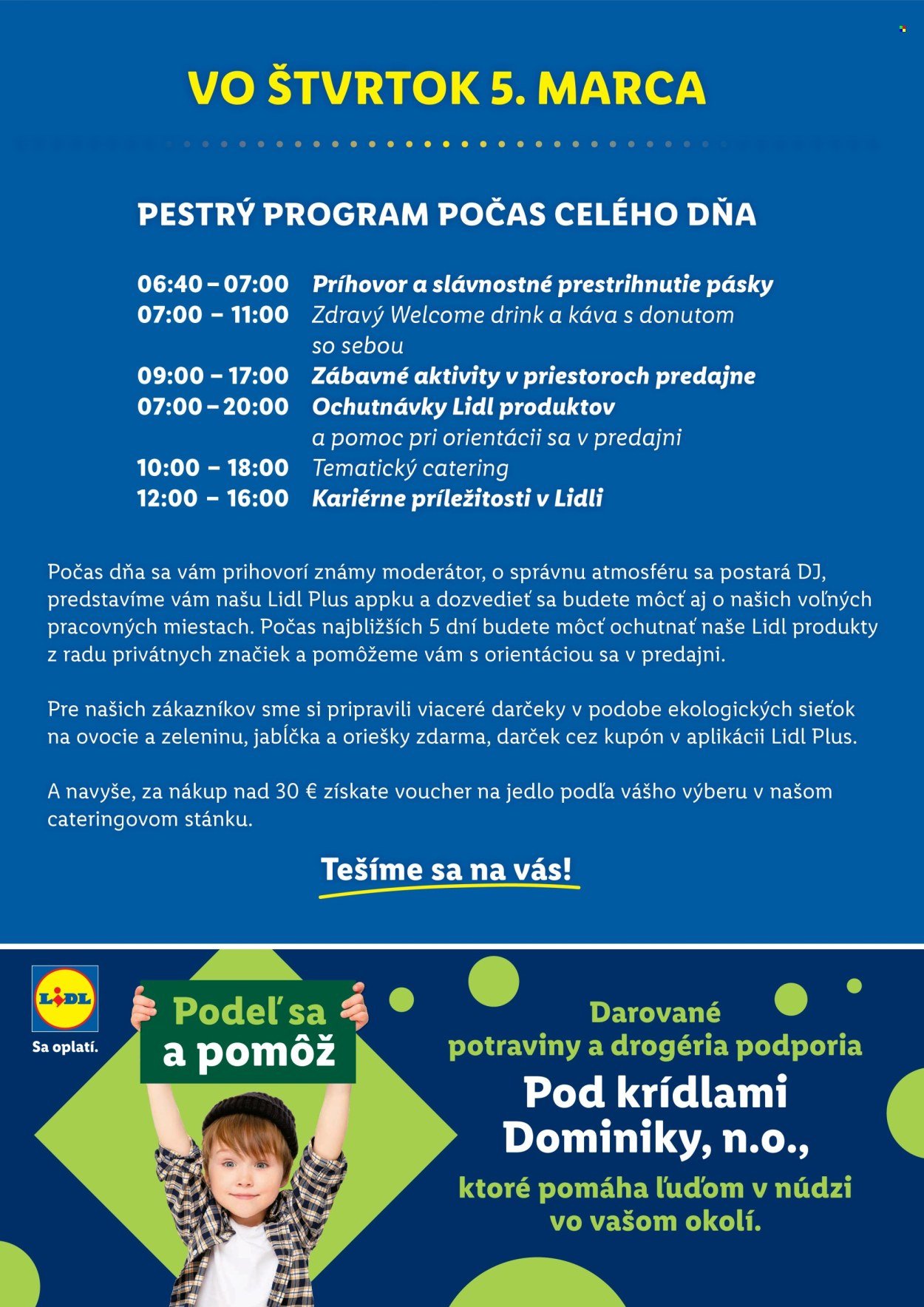 LIDL leták - Nová predajňa v Nitre (2026-03-05 - 2026-03-08) | 8