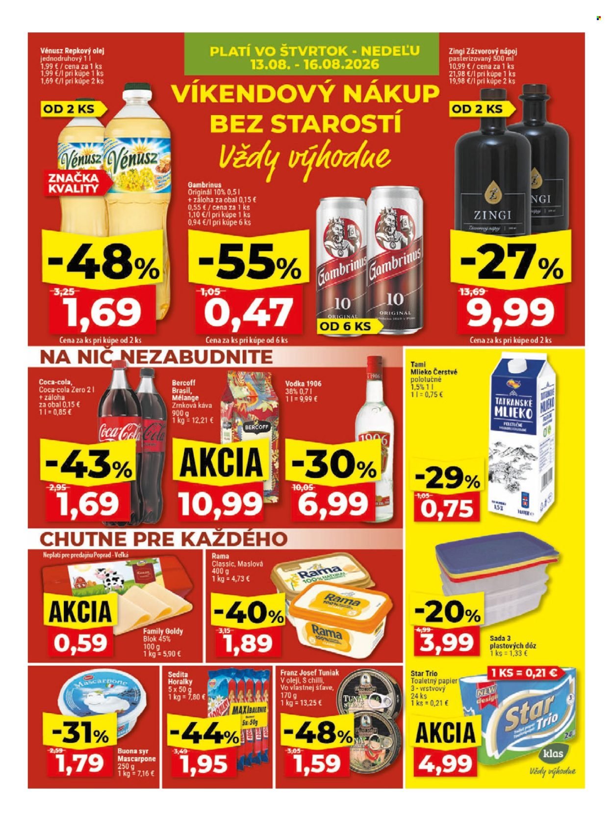 KLAS leták - Od pondelka 10.8.2026