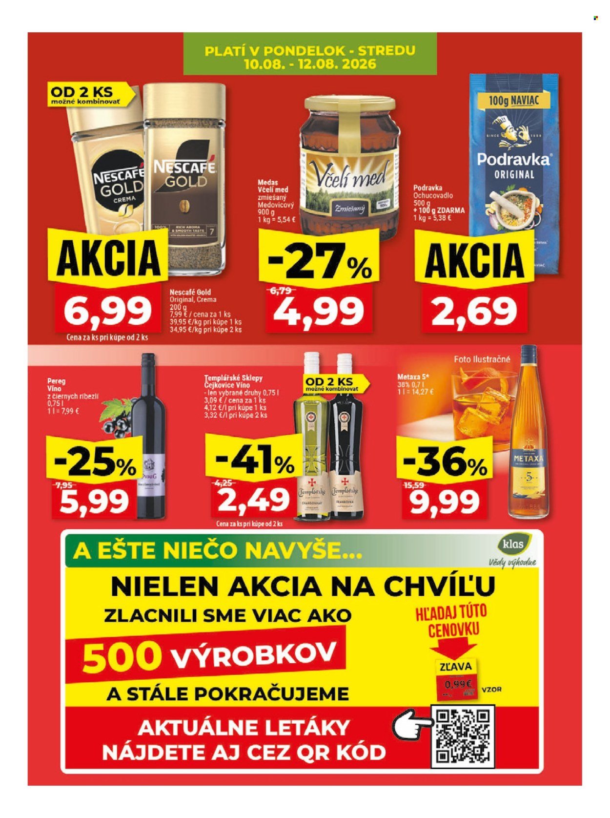 KLAS leták - Od pondelka 10.8.2026