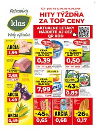 KLAS leták - Od pondelka 10.8.2026