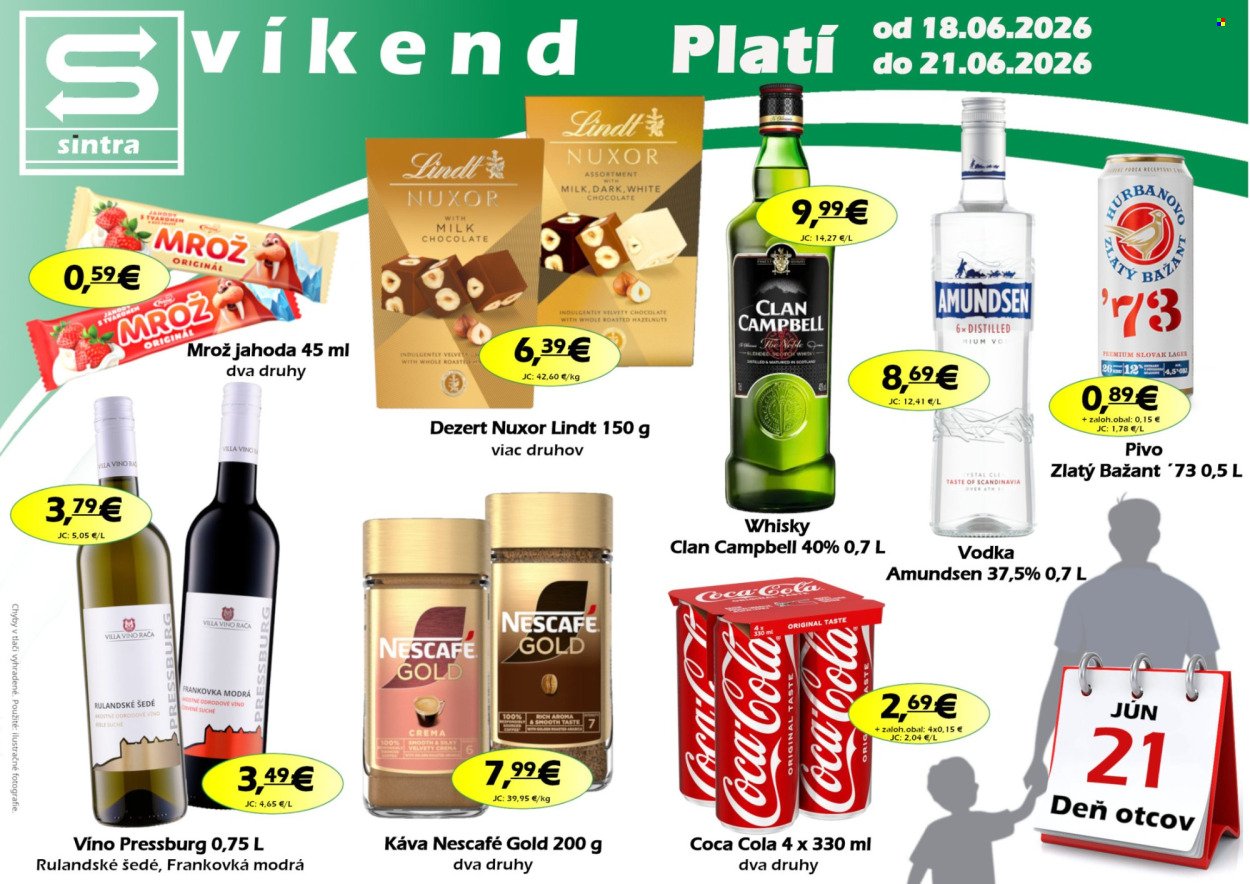 SINTRA leták - Od štvrtka 18.6.2026