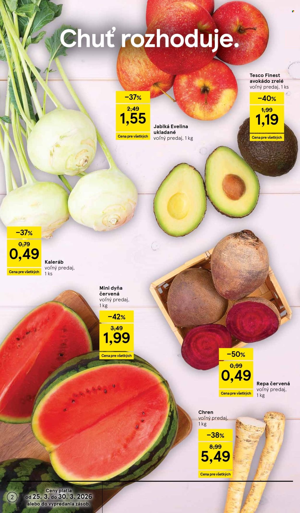TESCO leták - Od stredy 25.3.2026 (2026-03-25 - 2026-03-30) | 2