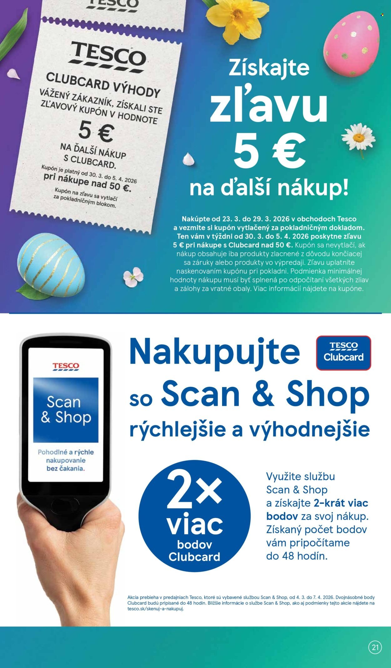 TESCO leták - Od stredy 25.3.2026 (2026-03-25 - 2026-03-30) | 21