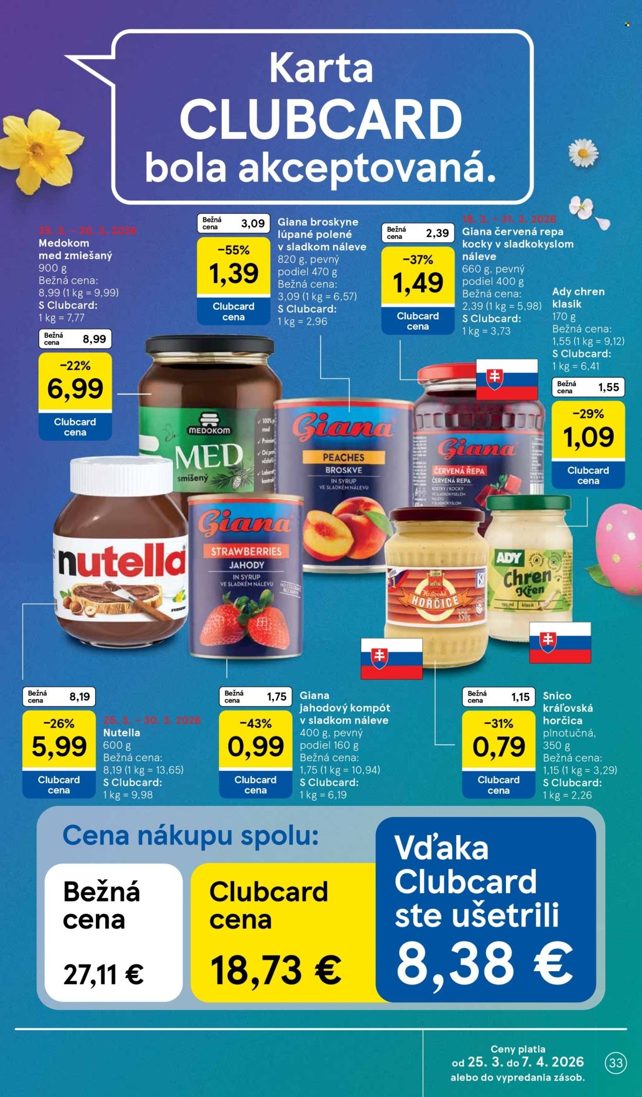 TESCO leták - Od stredy 25.3.2026 (2026-03-25 - 2026-03-30) | 33