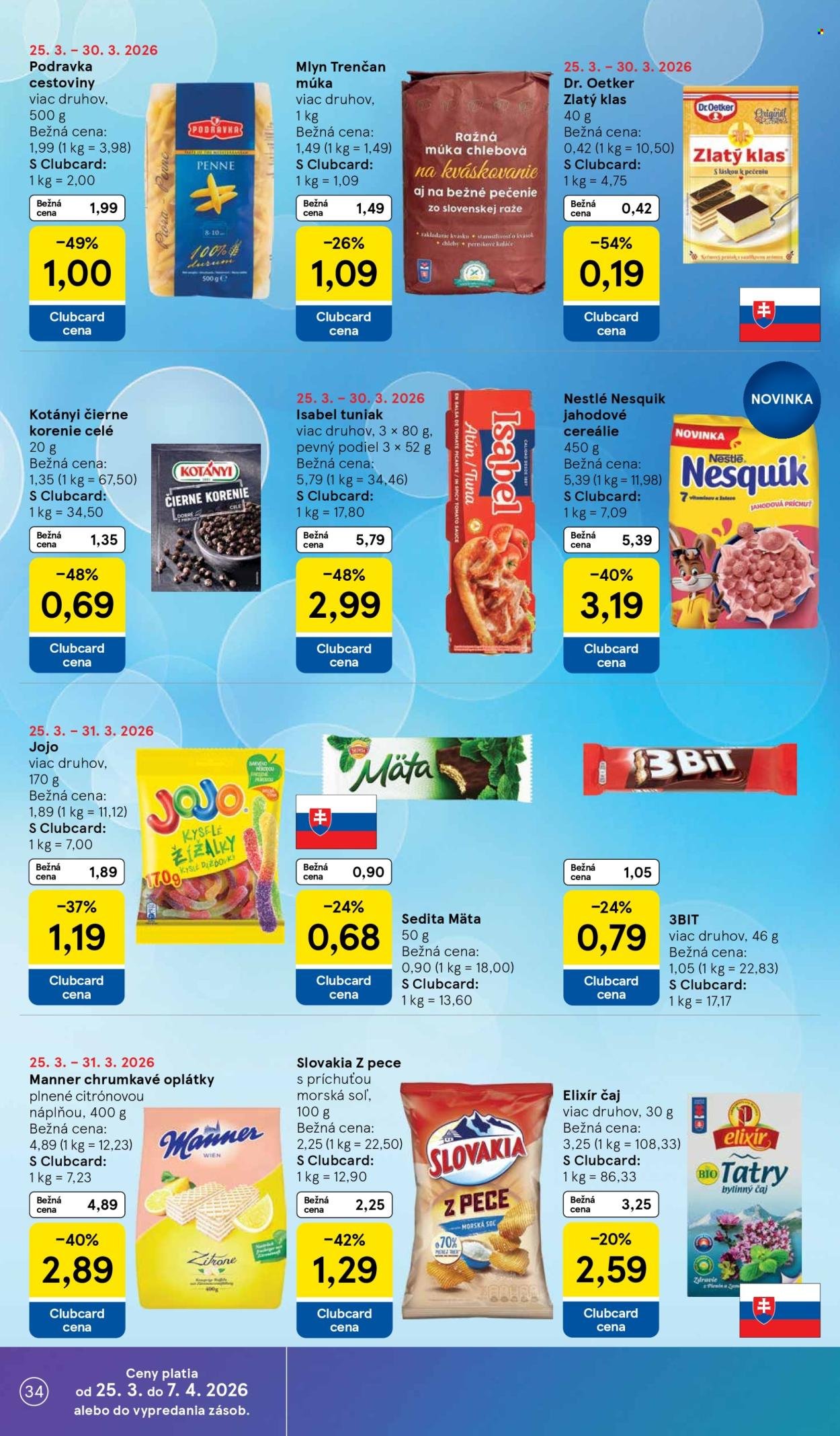 TESCO leták - Od stredy 25.3.2026 (2026-03-25 - 2026-03-30) | 34