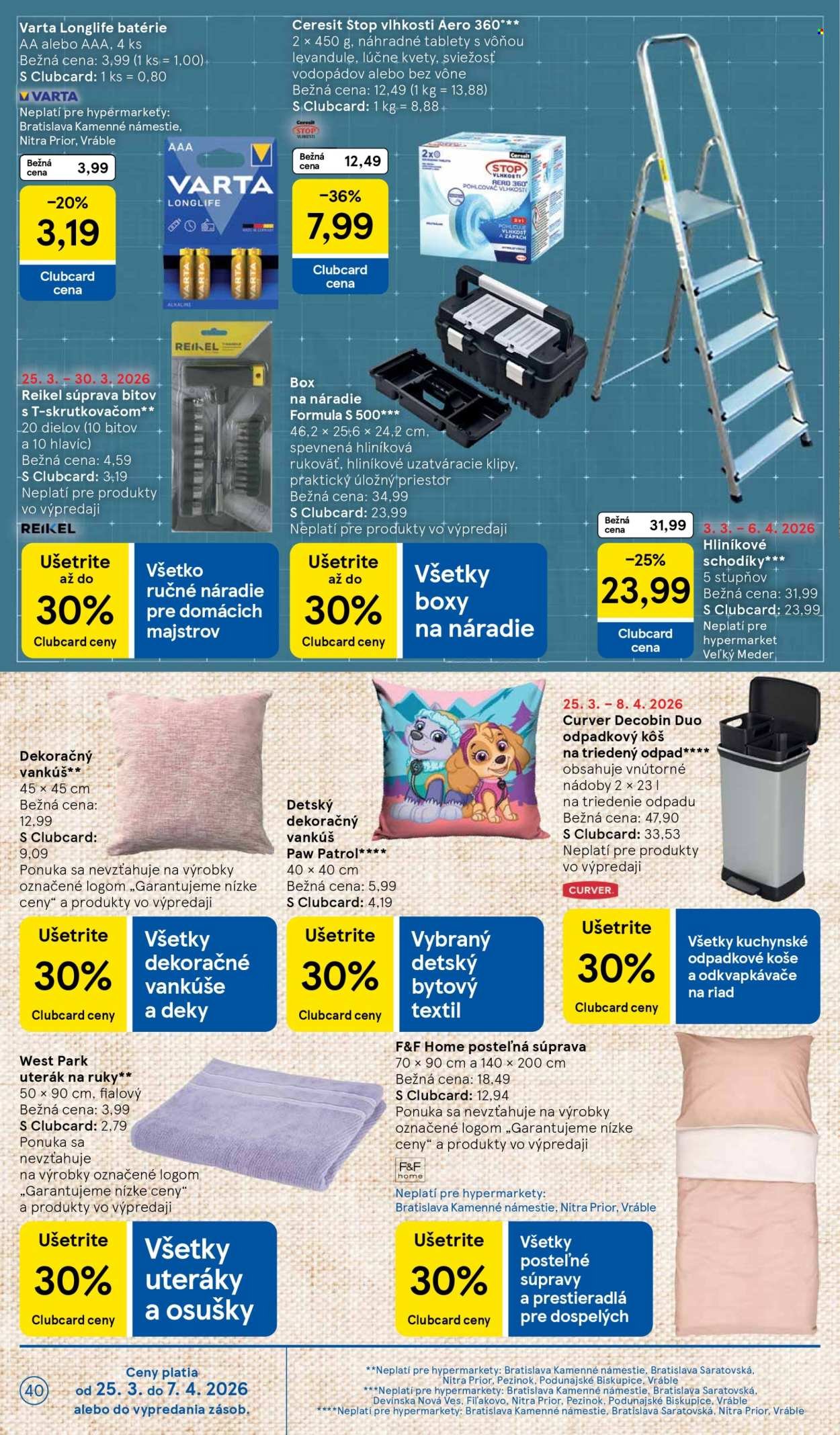 TESCO leták - Od stredy 25.3.2026 (2026-03-25 - 2026-03-30) | 40