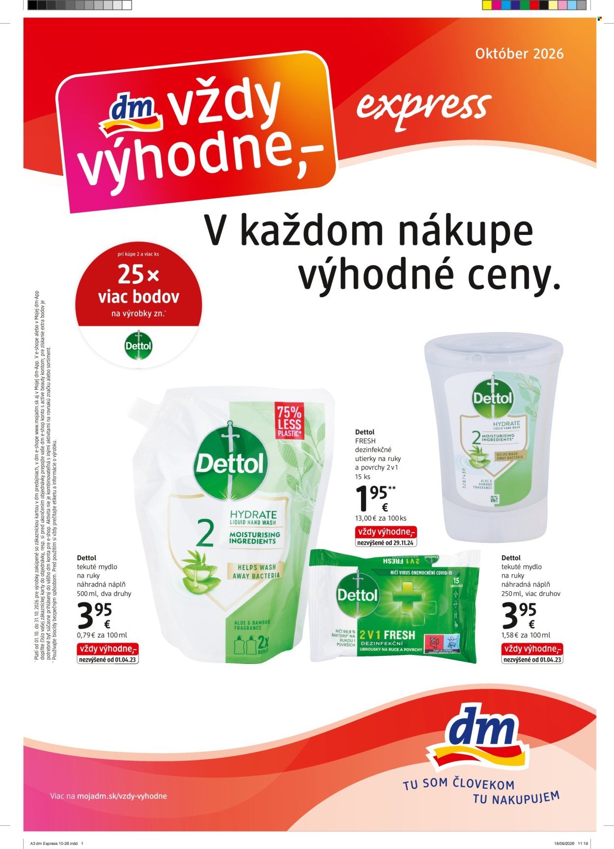 DM DROGERIE leták - Journal Express October 2026