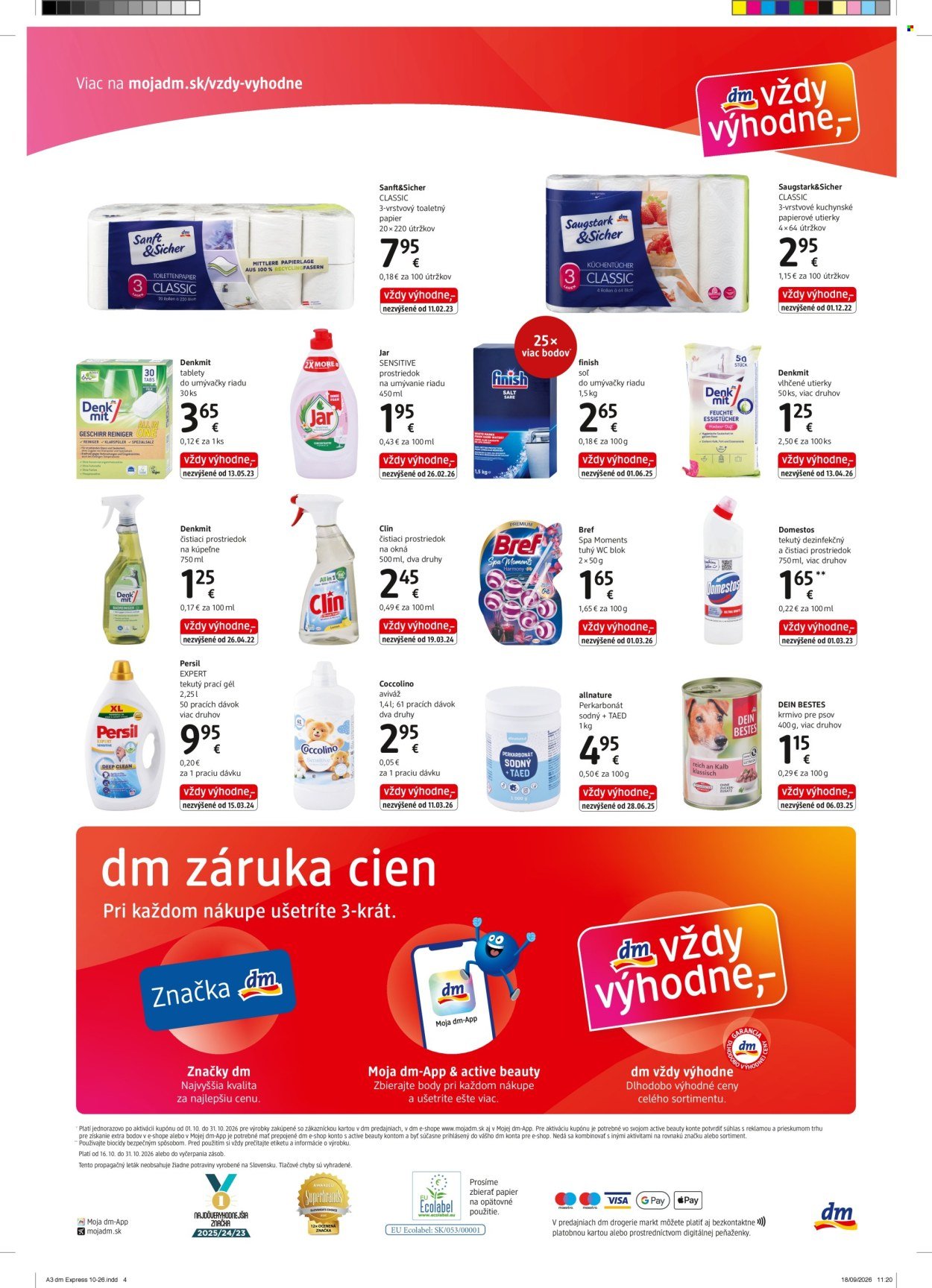 DM DROGERIE leták - Journal Express October 2026