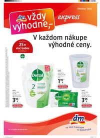 DM DROGERIE leták - Journal Express October 2026