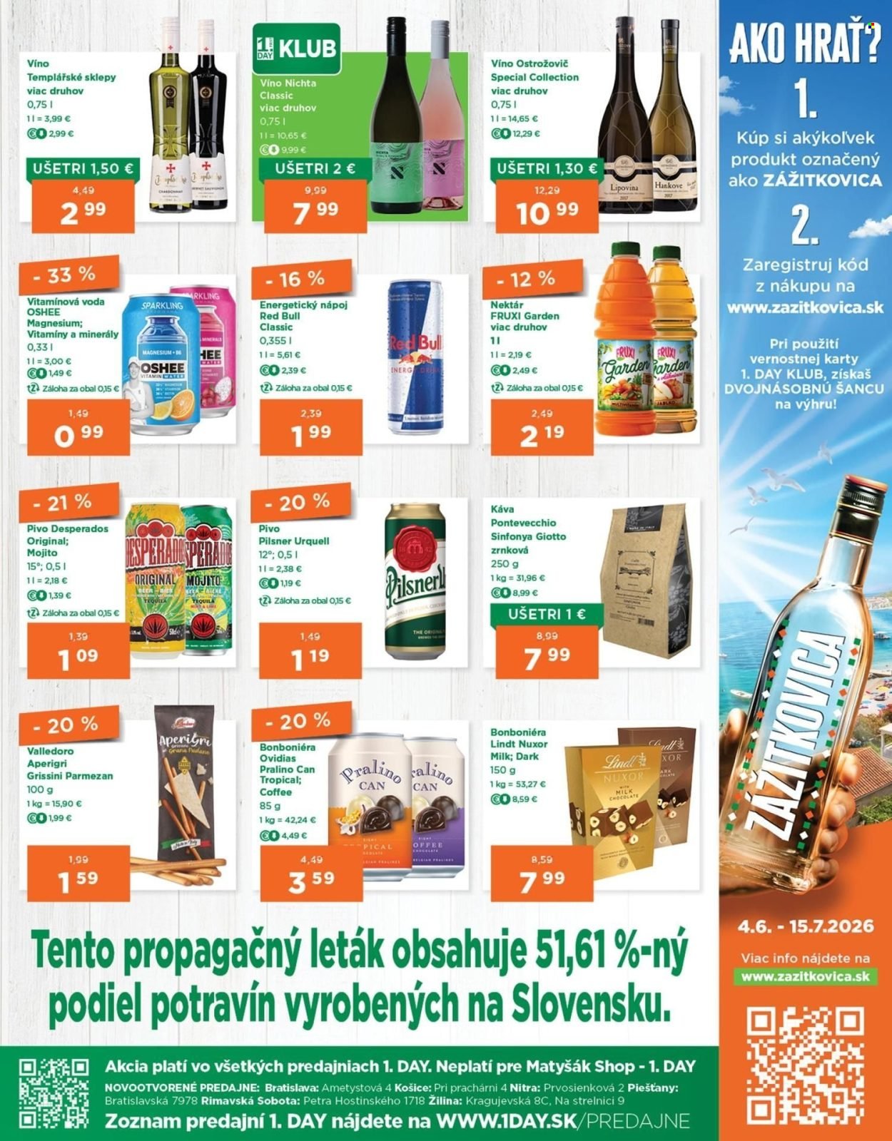 1DAY leták - Od štvrtka 4.6.2026