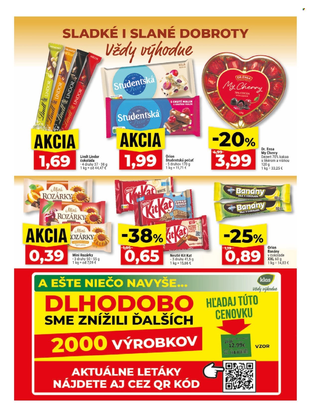 KLAS leták - Od pondelka 14.9.2026