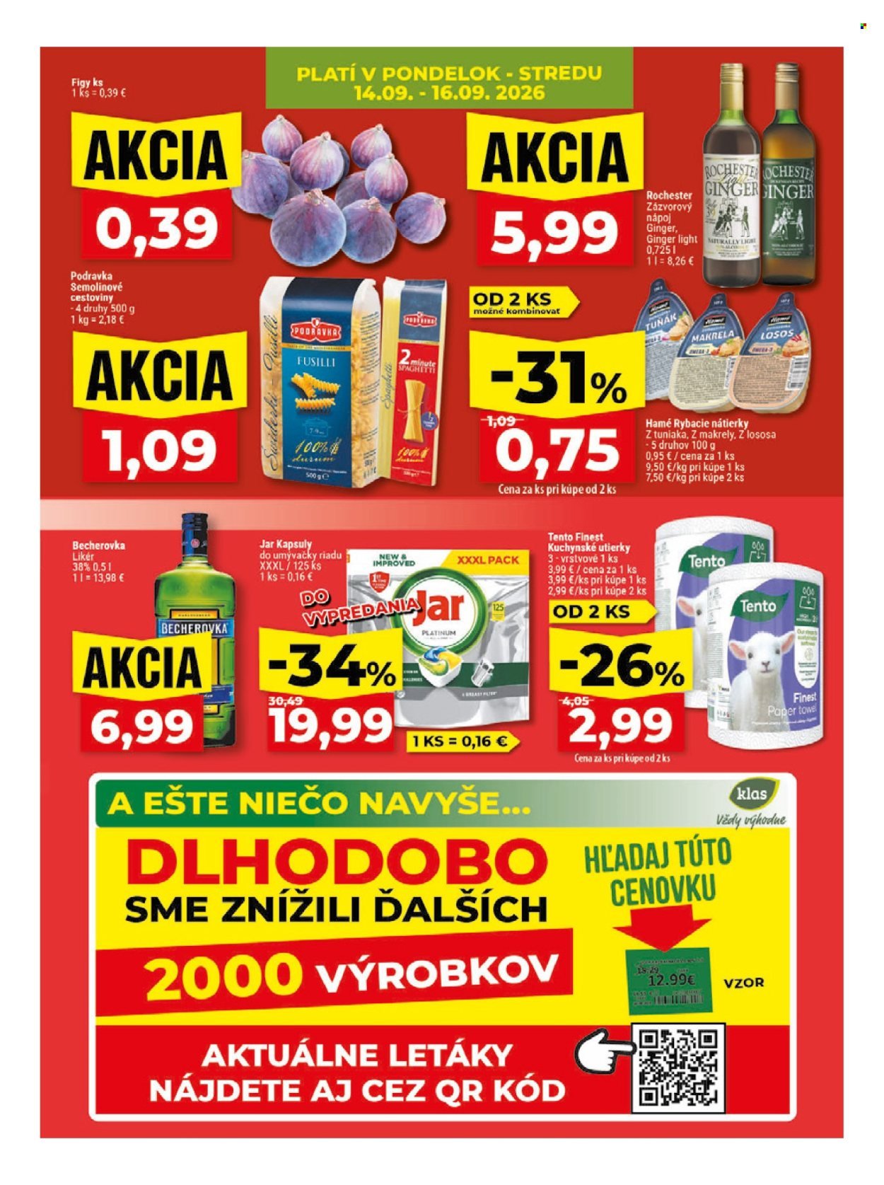 KLAS leták - Od pondelka 14.9.2026