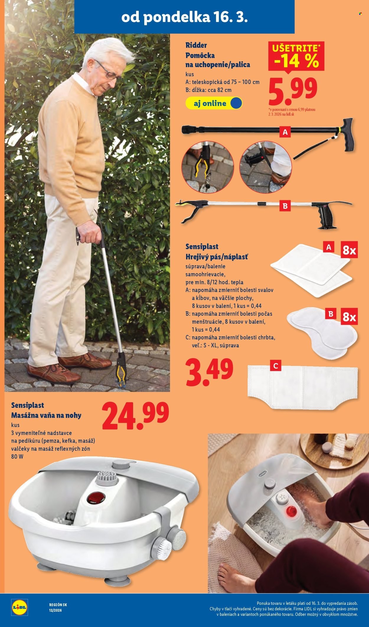 LIDL leták - Od štvrtka 19.3.2026 (2026-03-19 - 2026-03-22) | 105