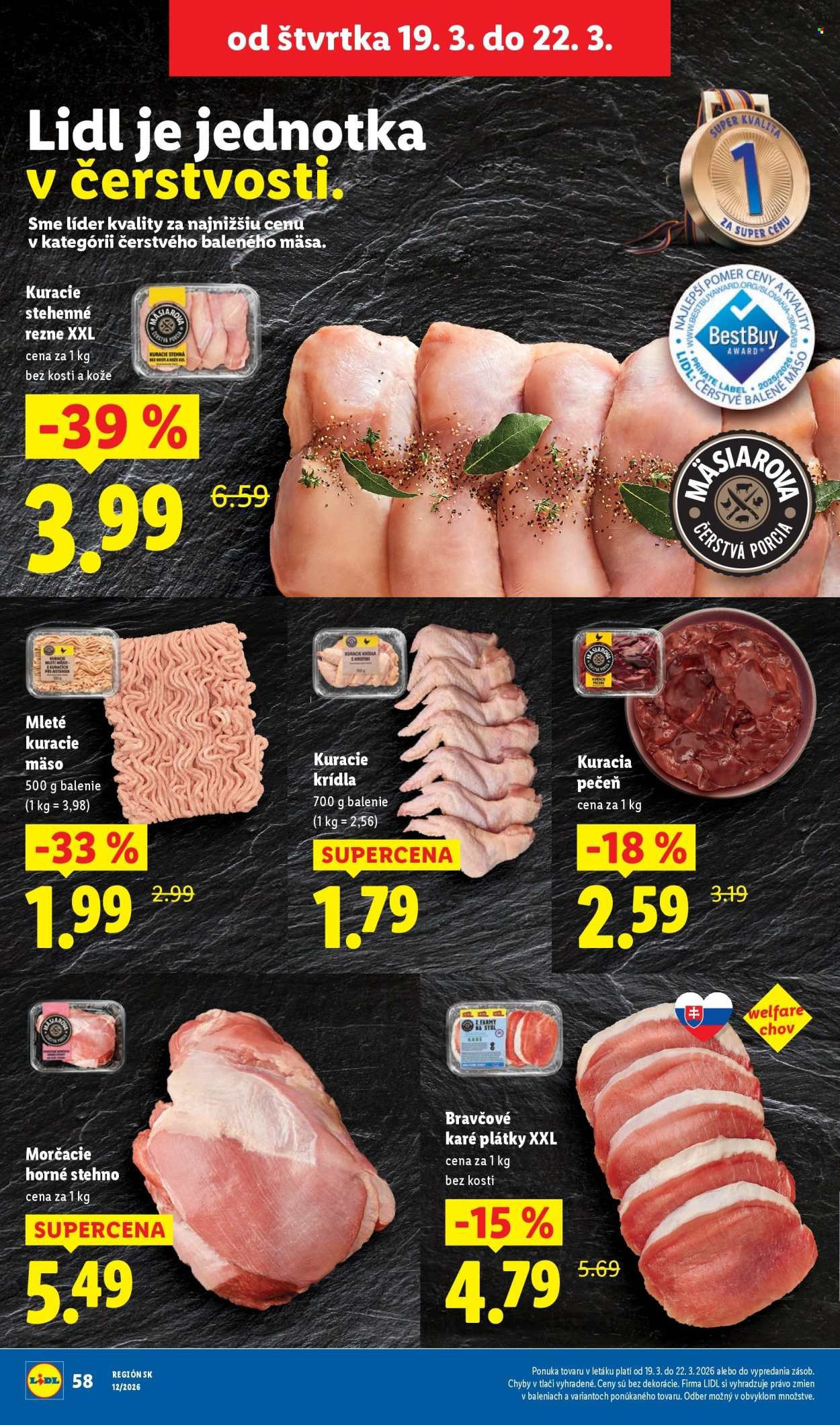 LIDL leták - Od štvrtka 19.3.2026 (2026-03-19 - 2026-03-22) | 12