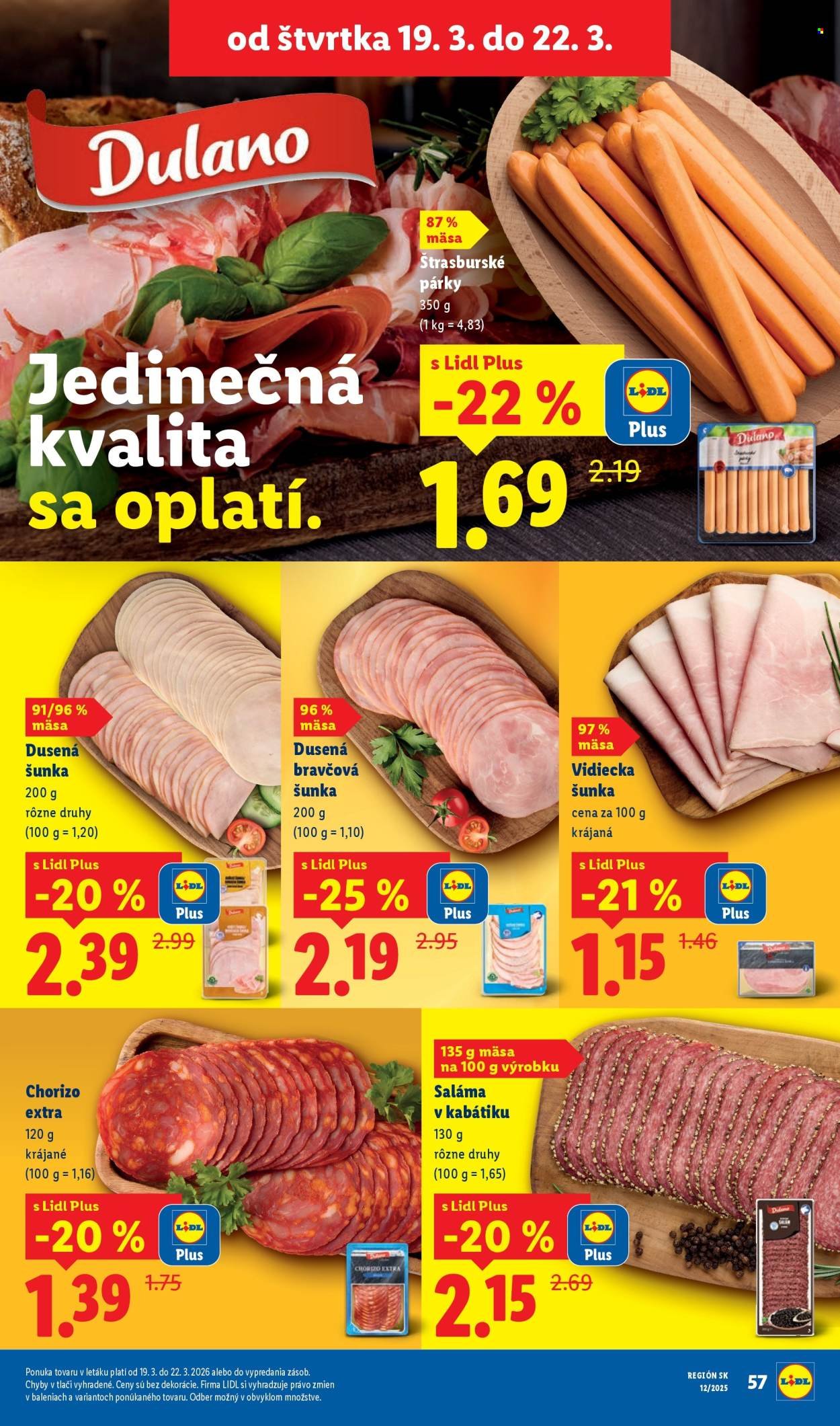 LIDL leták - Od štvrtka 19.3.2026 (2026-03-19 - 2026-03-22) | 16