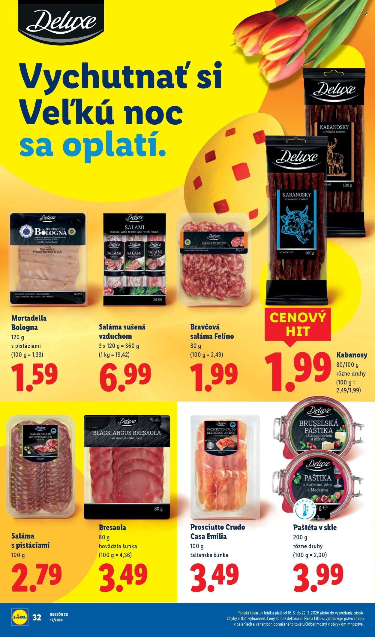 LIDL leták - Od štvrtka 19.3.2026 (2026-03-19 - 2026-03-22) | 78