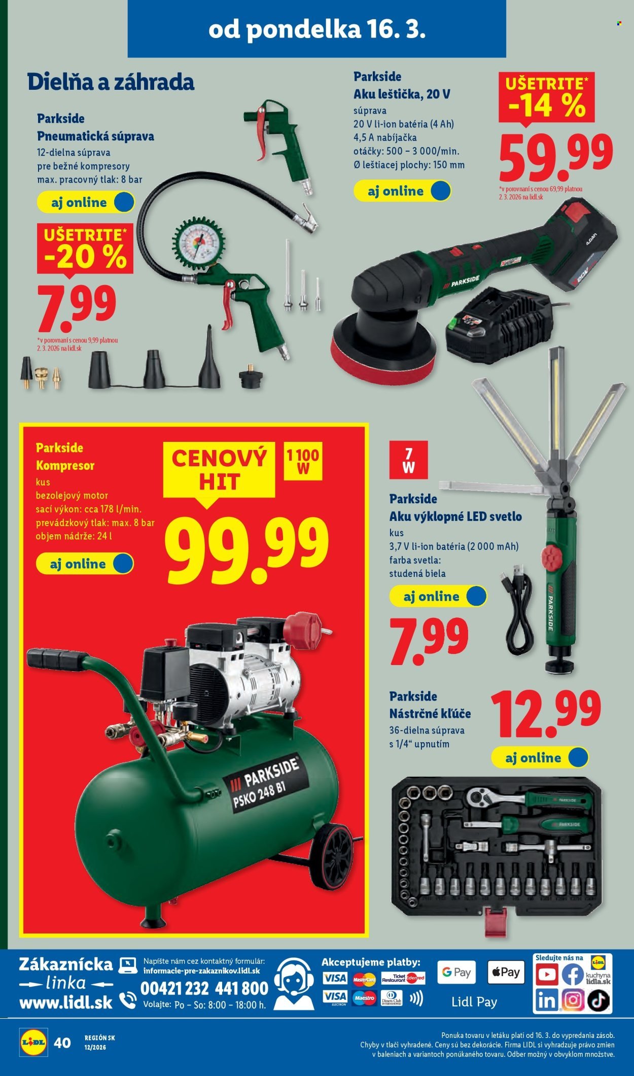 LIDL leták - Od štvrtka 19.3.2026 (2026-03-19 - 2026-03-22) | 96