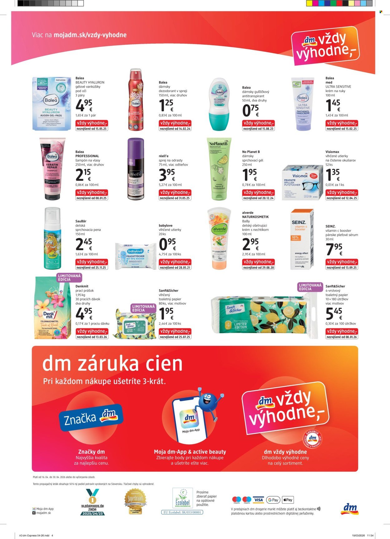 DM DROGERIE leták - Journal Express April 2026 (2026-04-16 - 2026-04-30) | 4