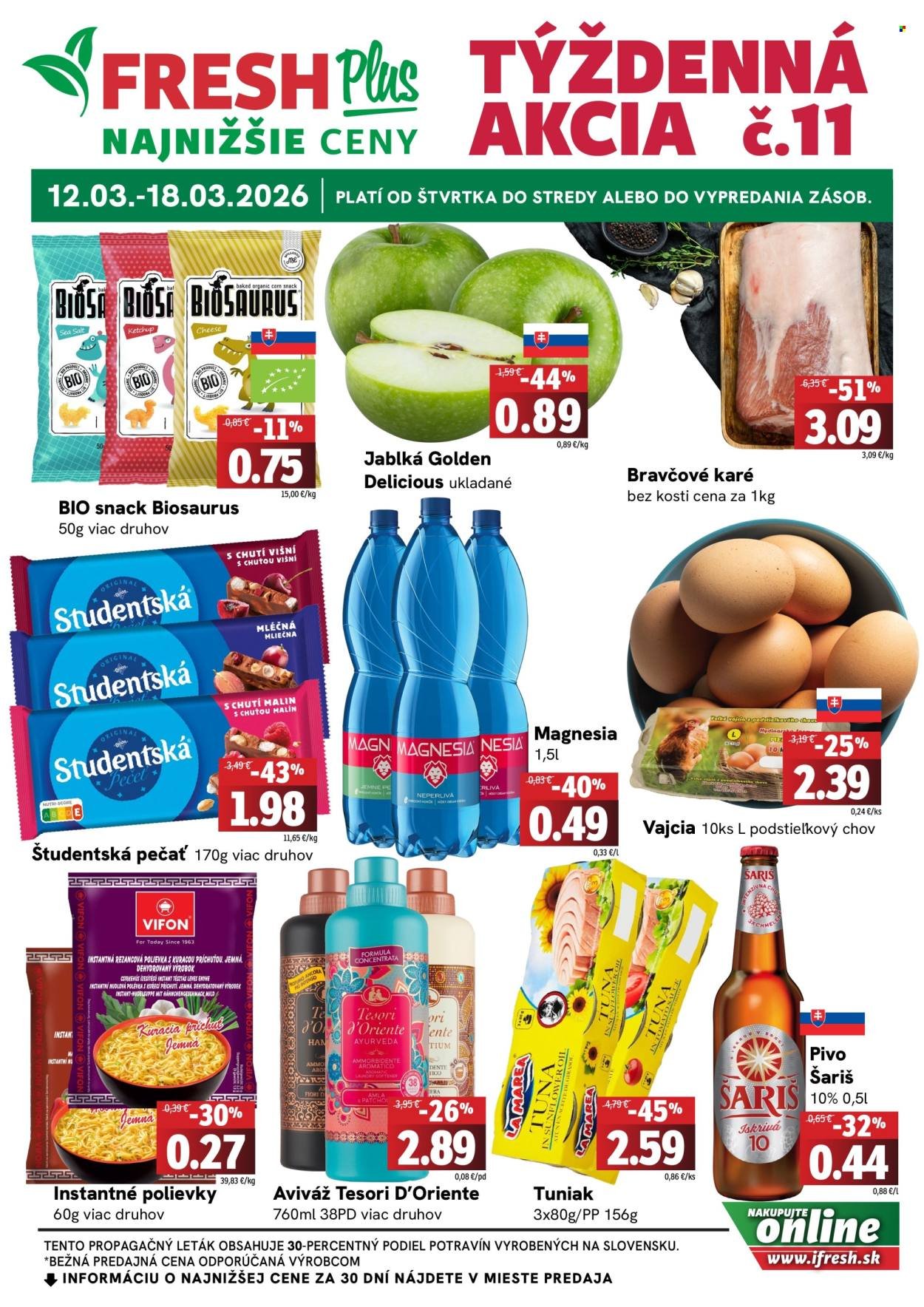 FRESH leták - Týždenná akcia (2026-03-12 - 2026-03-18) | 1