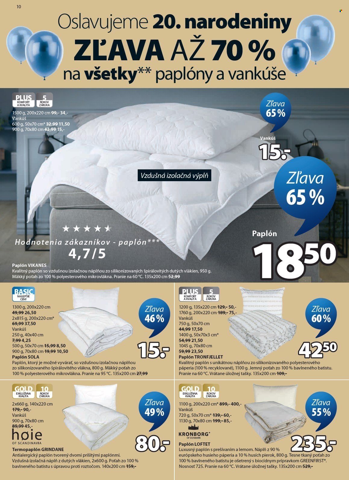 JYSK leták - Od stredy 16.9.2026