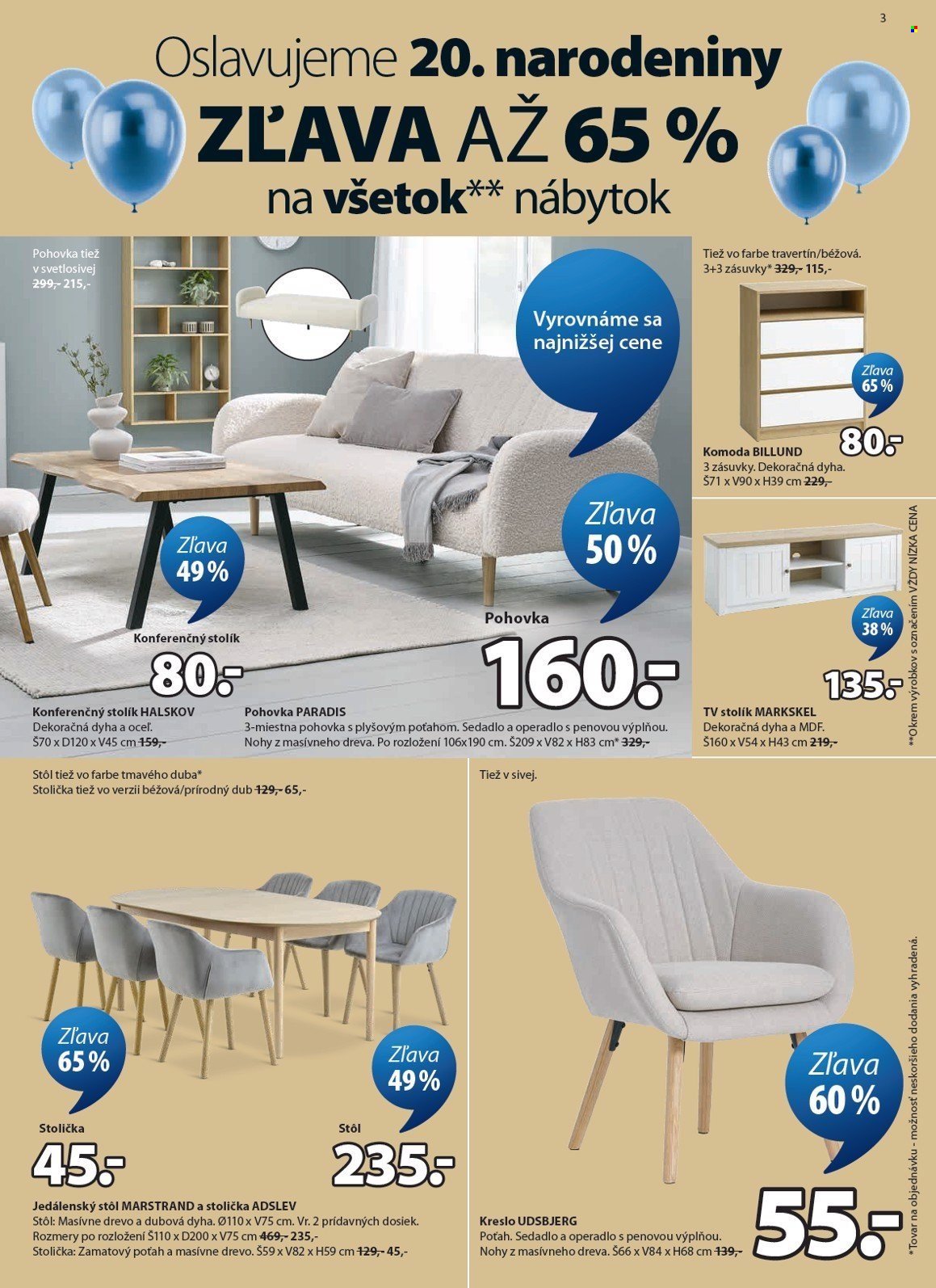 JYSK leták - Od stredy 16.9.2026