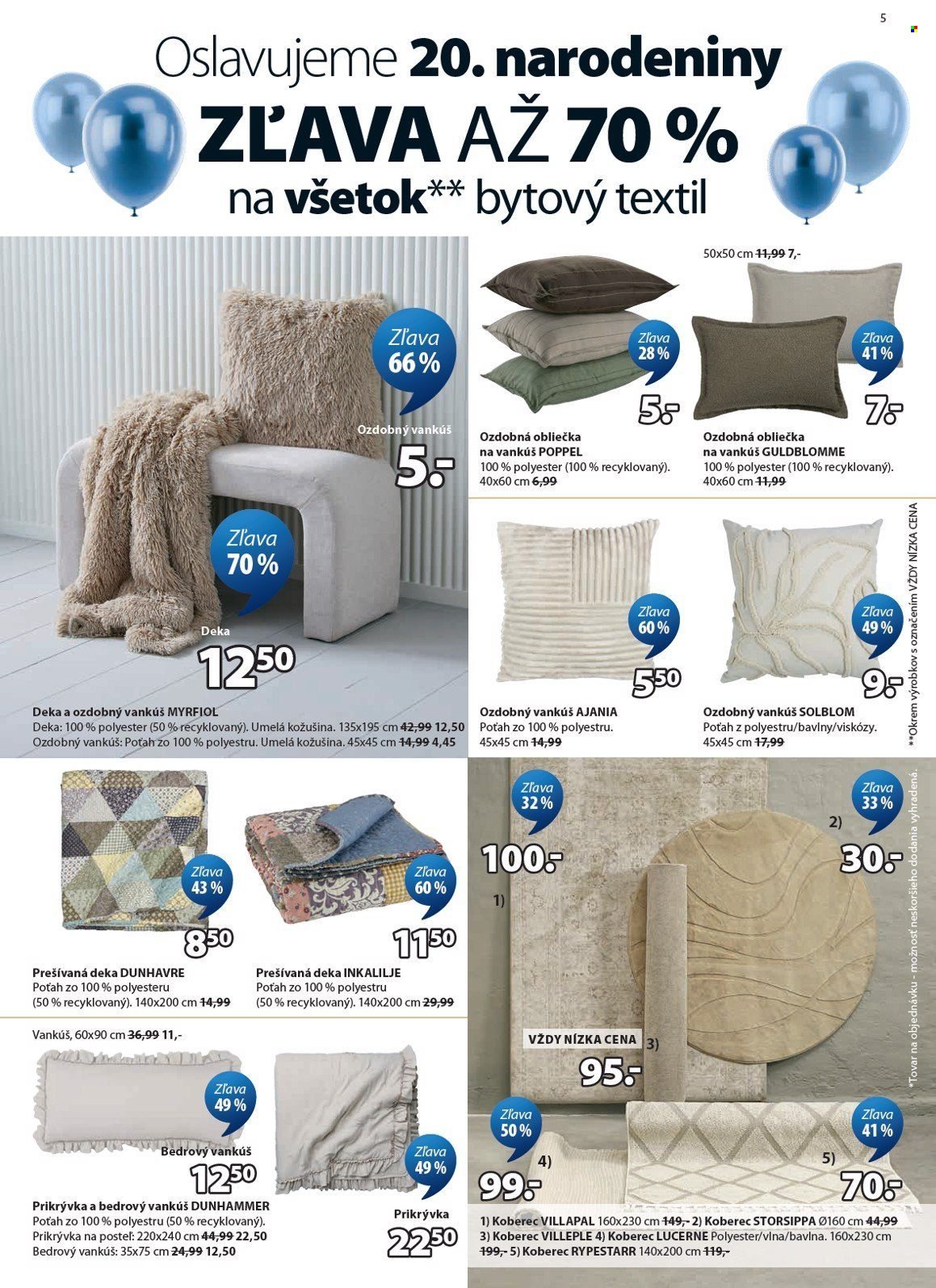 JYSK leták - Od stredy 16.9.2026