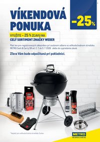 METRO leták - Víkendová ponuka Weber