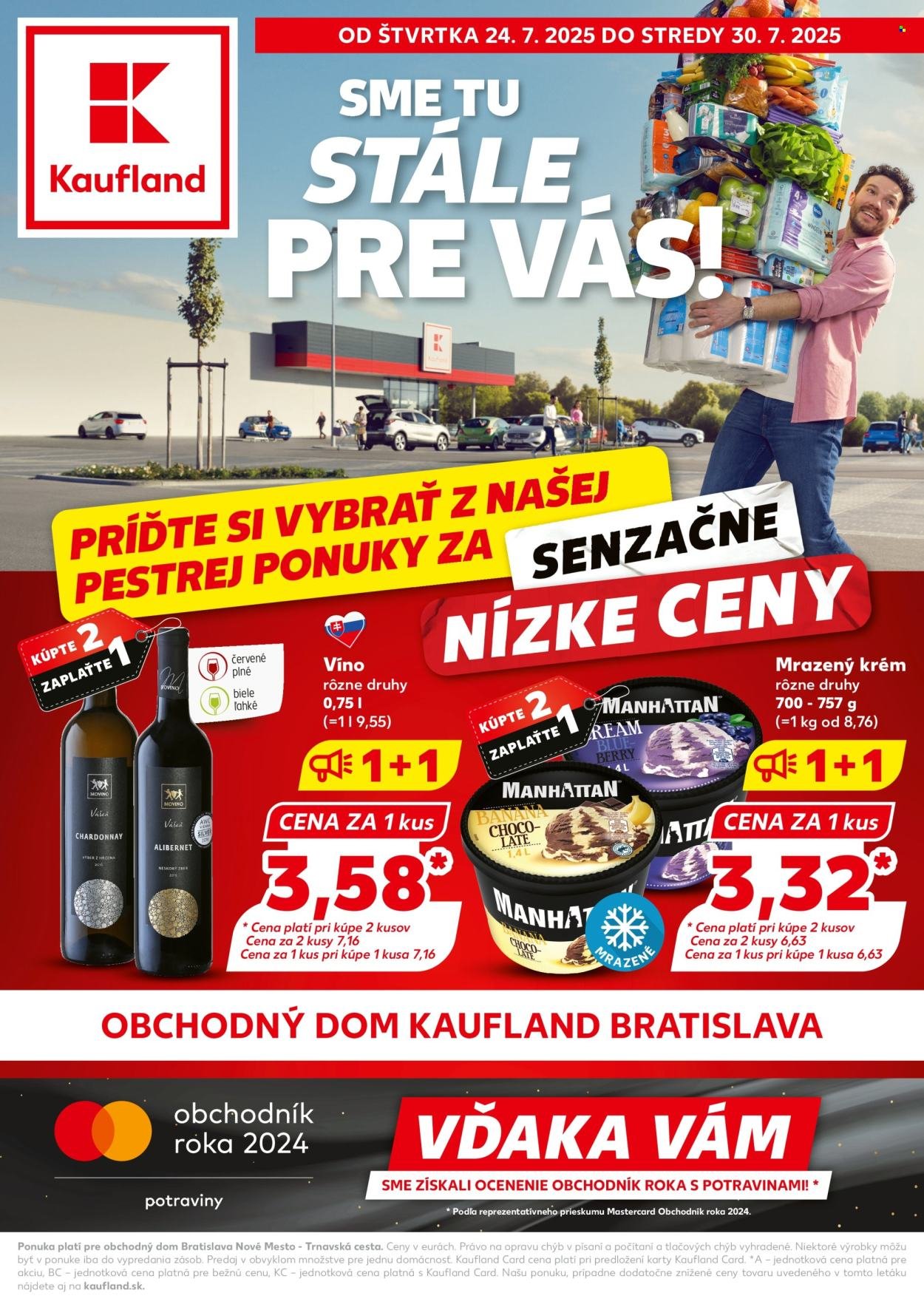 KAUFLAND leták - SME TU STÁLE PRE VÁS! (2025-07-24 - 2025-07-30) | 1