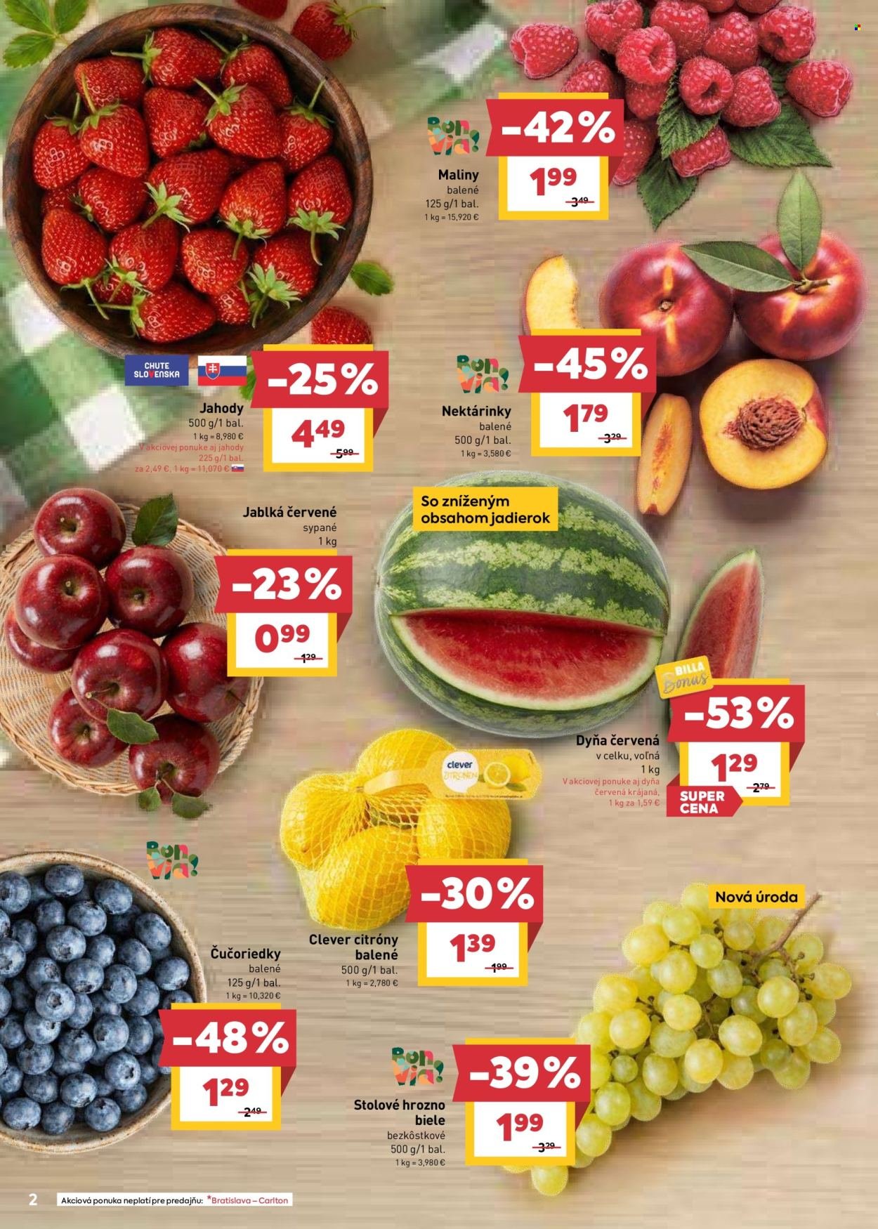 BILLA leták - Od stredy 3.6.2026