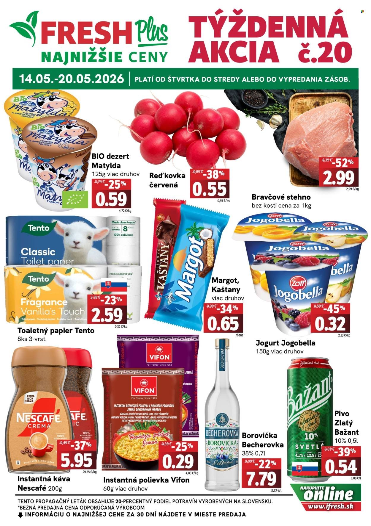 FRESH leták - Týždenná akcia (2026-05-14 - 2026-05-20) | 1