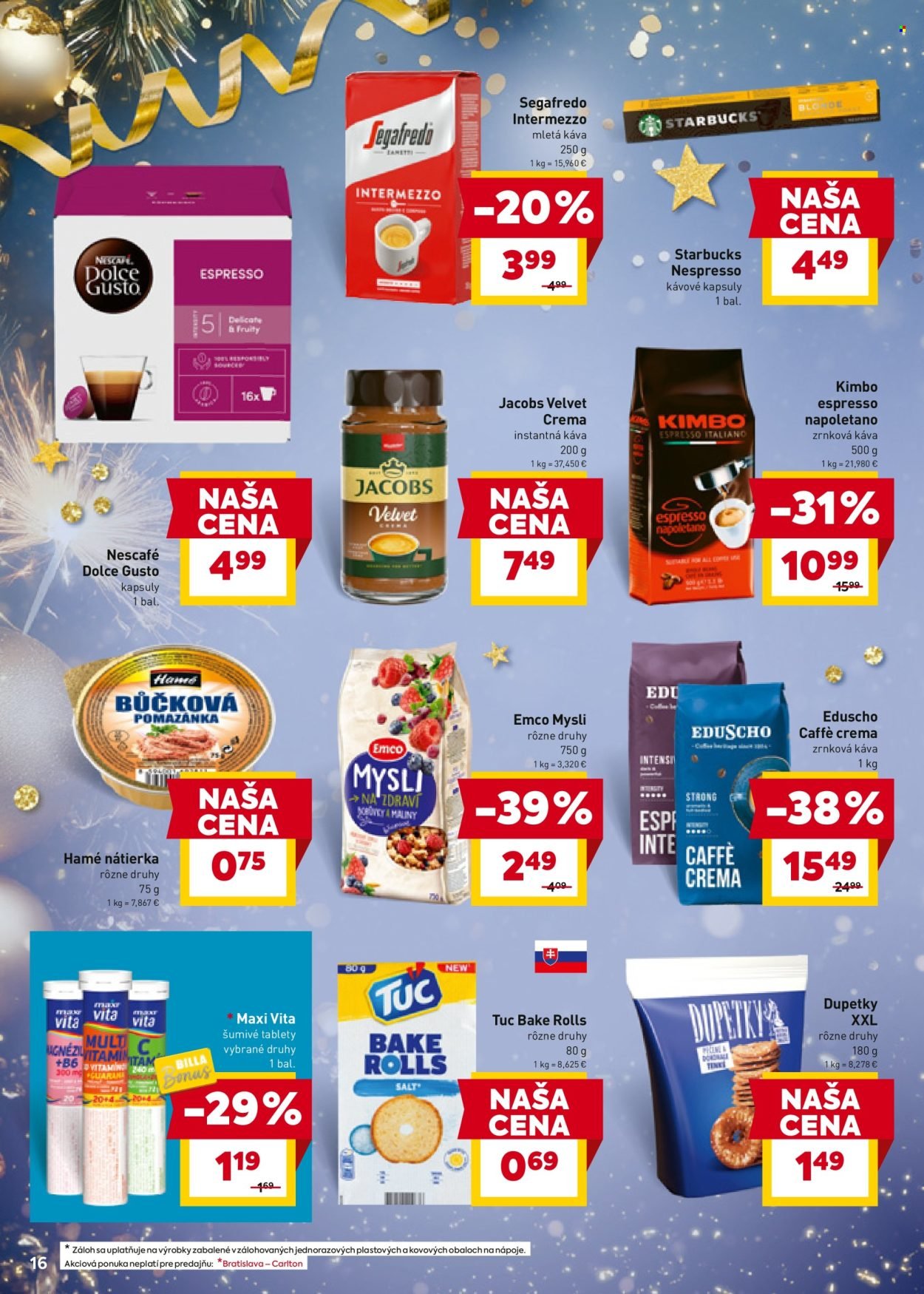 BILLA leták - Od soboty 27.12.2025 (2025-12-27 - 2025-12-31) | 16