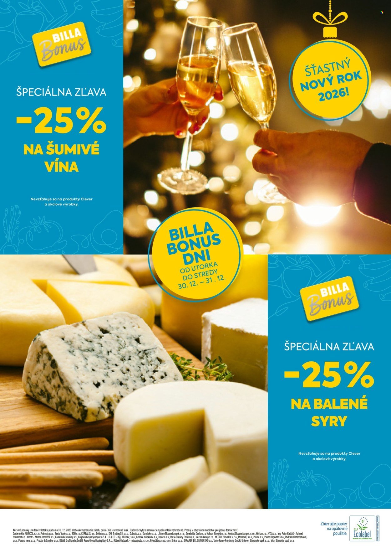 BILLA leták - Od soboty 27.12.2025 (2025-12-27 - 2025-12-31) | 20