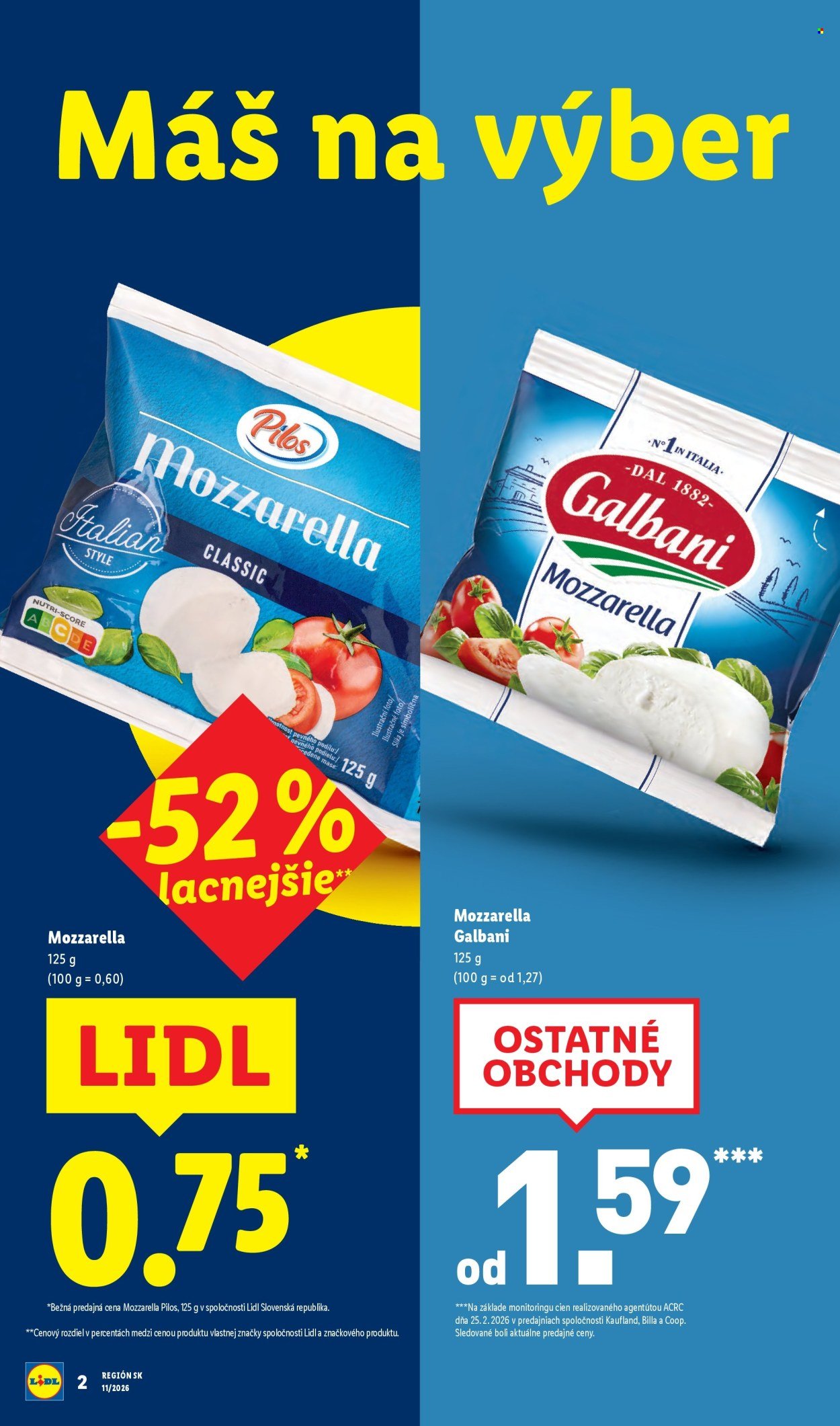 LIDL leták - Od pondelka 9.3.2026 (2026-03-09 - 2026-03-15) | 2