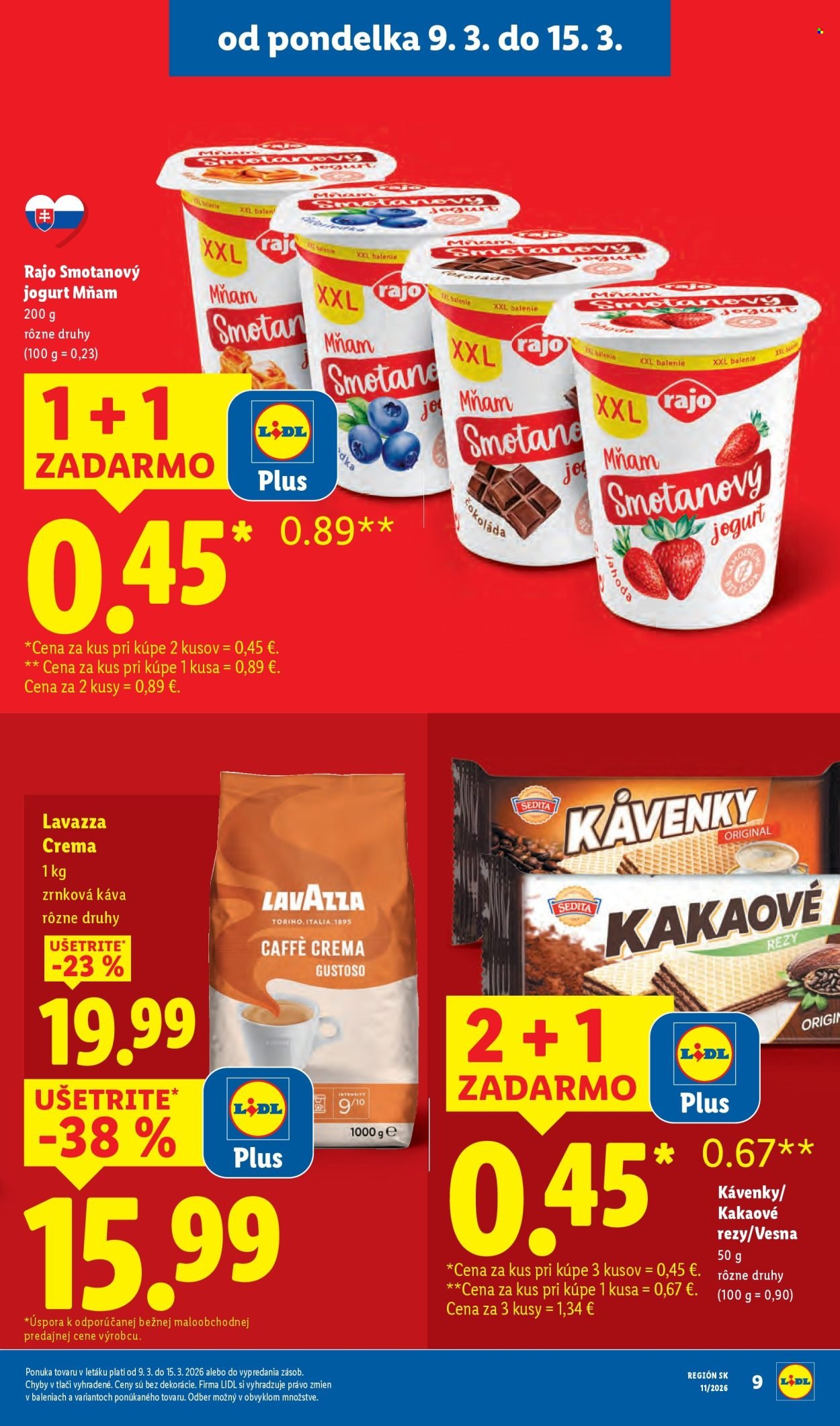 LIDL leták - Od pondelka 9.3.2026 (2026-03-09 - 2026-03-15) | 11