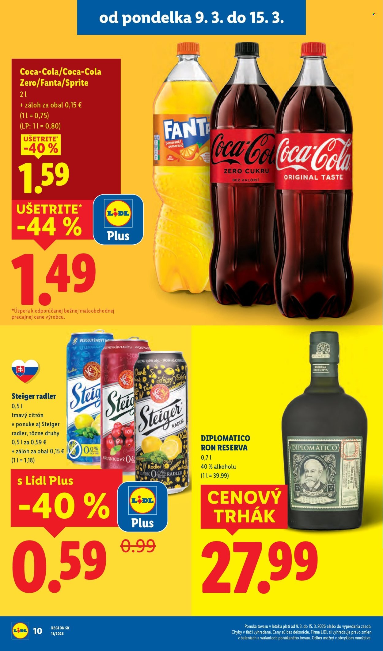 LIDL leták - Od pondelka 9.3.2026 (2026-03-09 - 2026-03-15) | 12