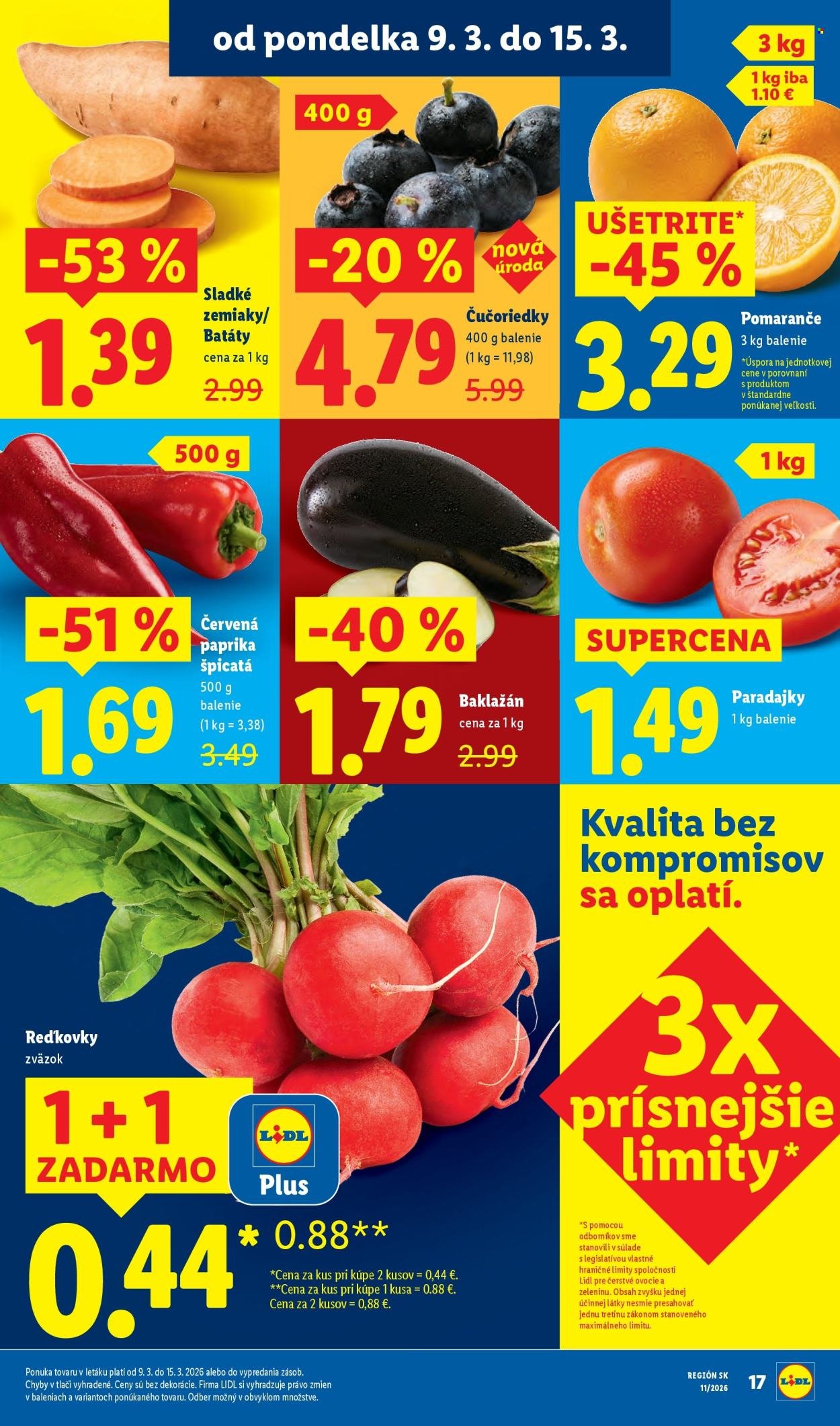 LIDL leták - Od pondelka 9.3.2026 (2026-03-09 - 2026-03-15) | 19