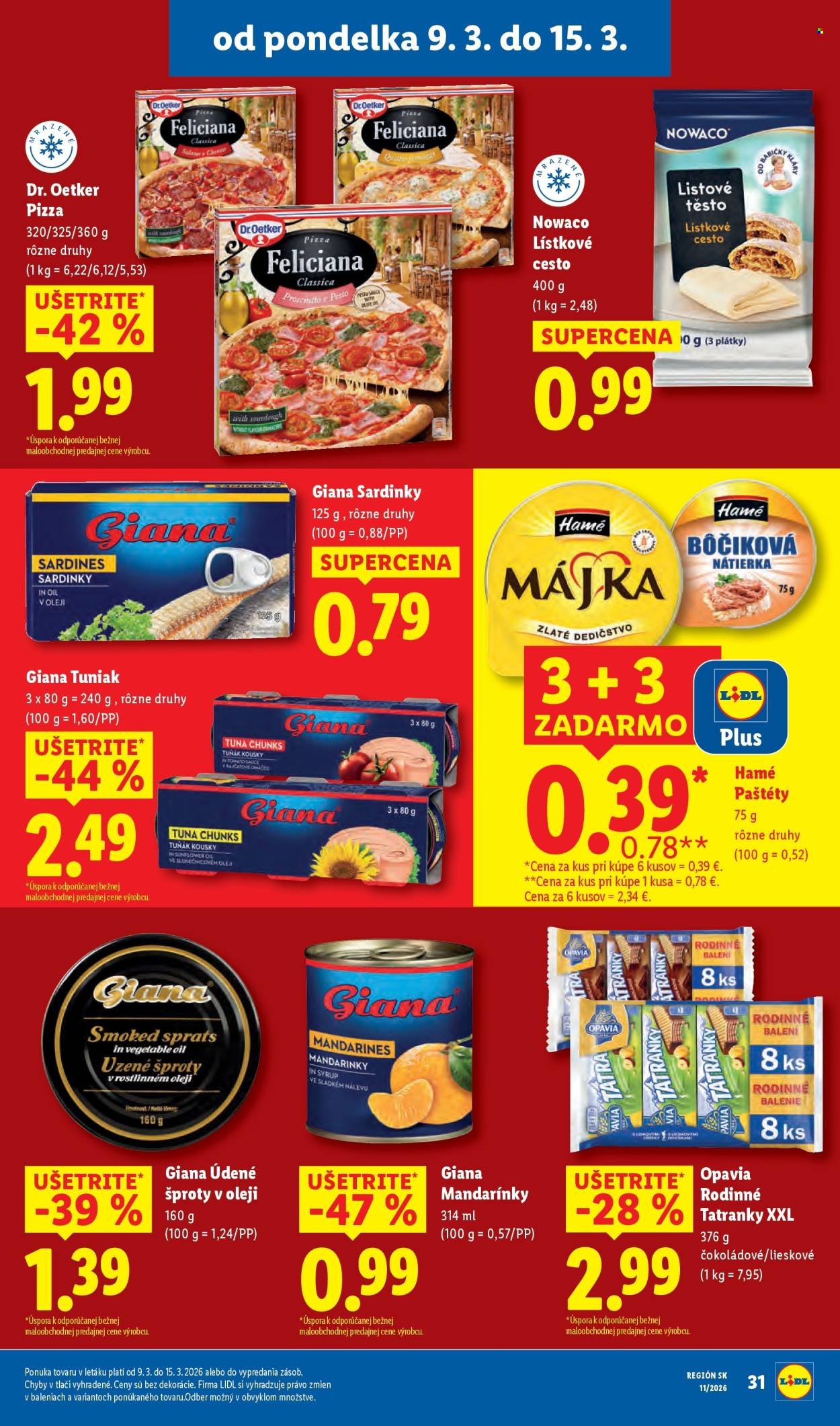 LIDL leták - Od pondelka 9.3.2026 (2026-03-09 - 2026-03-15) | 35