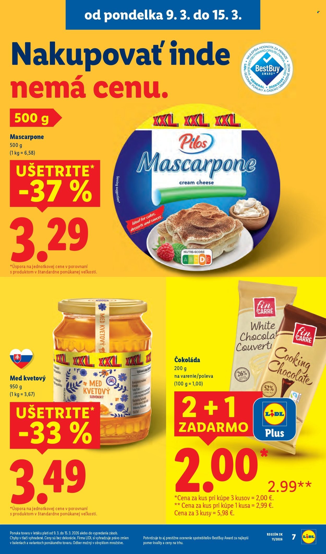 LIDL leták - Od pondelka 9.3.2026 (2026-03-09 - 2026-03-15) | 9